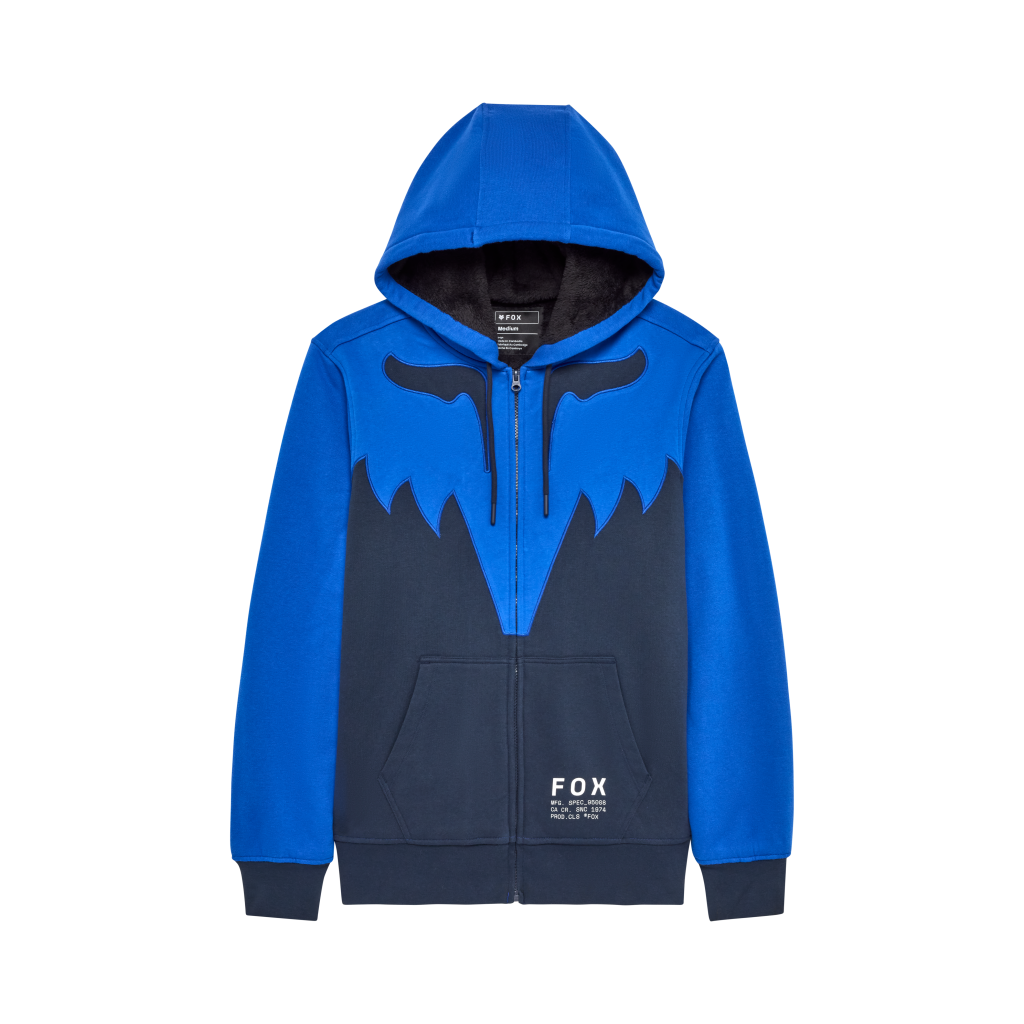 Fox Racing Spire Sasquatch Fleece Zip in BLAU