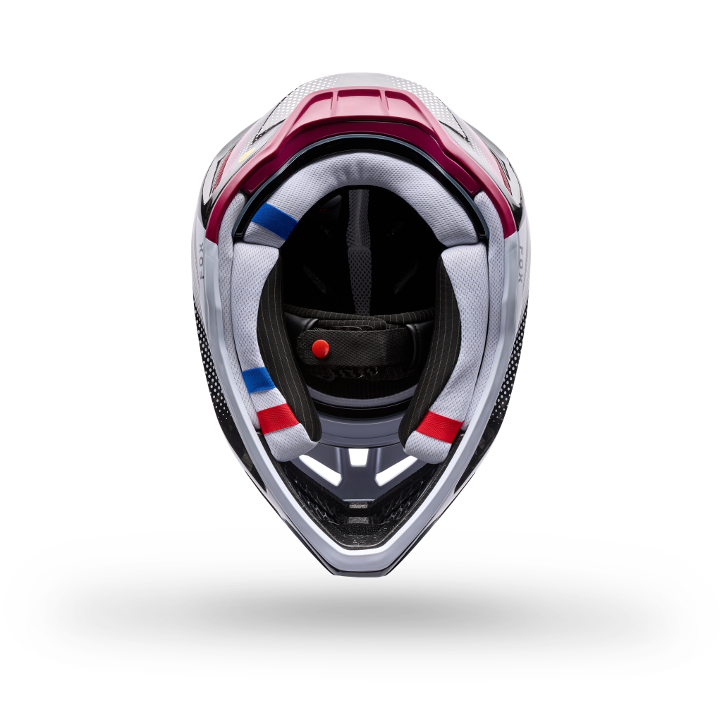 Fox Racing V3 Rs Tactile Helmet in WEISS
