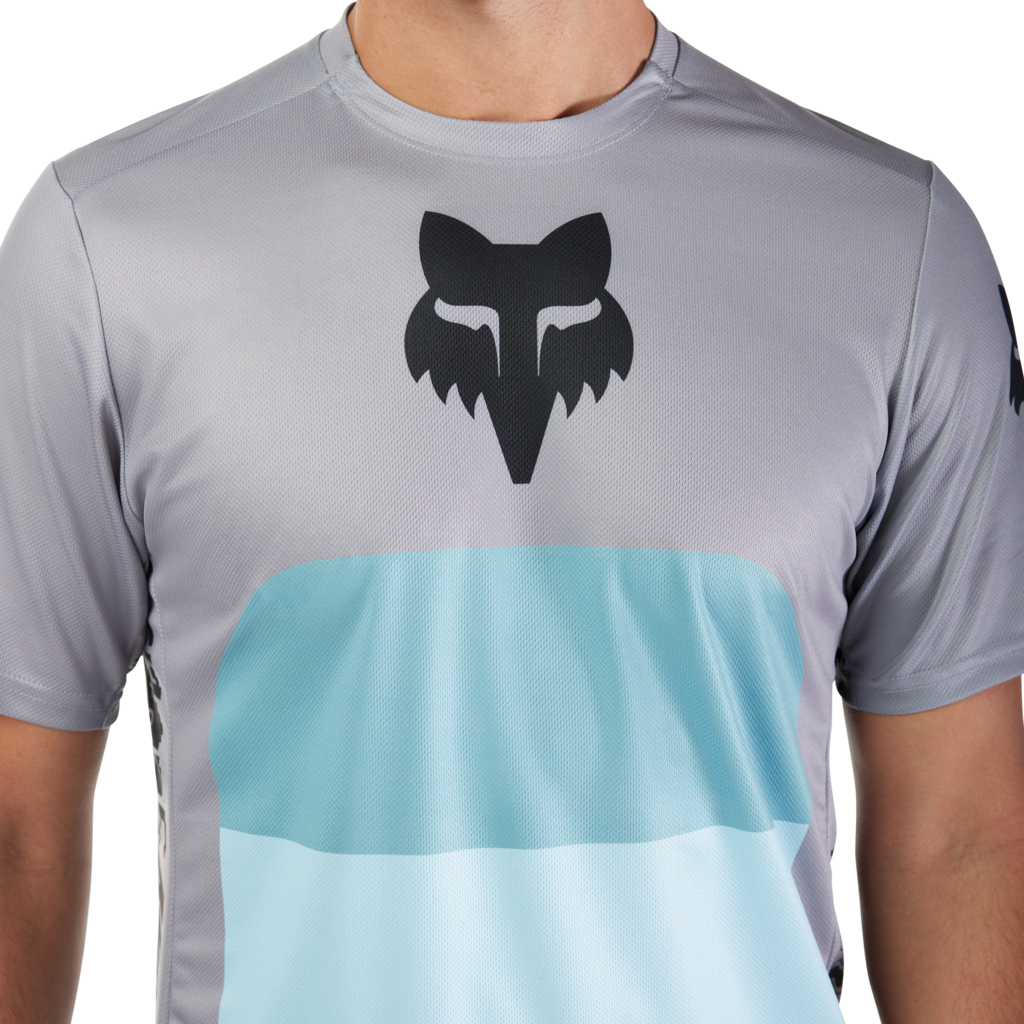 Fox Racing Ranger SS Grid Trikot kurzarm in GRAU