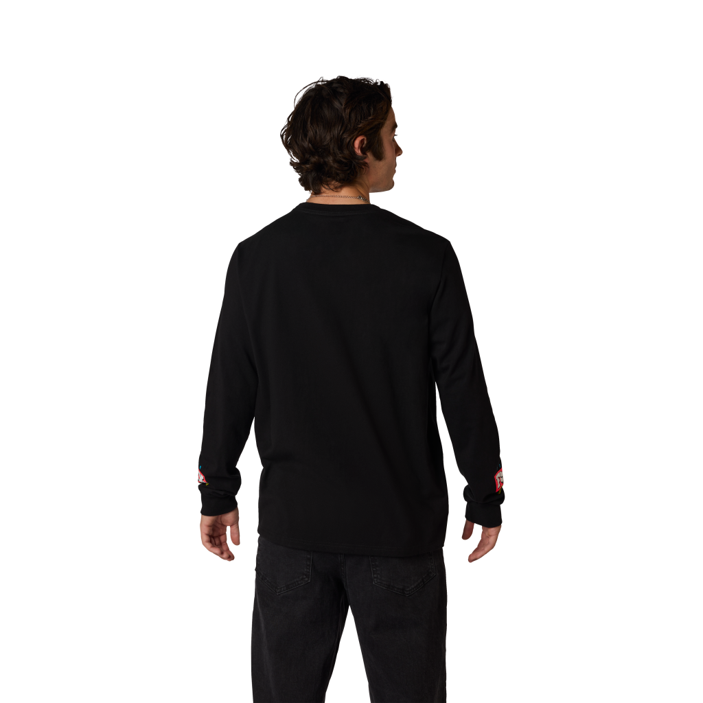 Fox Racing Hardcore 195 Original Ls Tee in SCHWARZ
