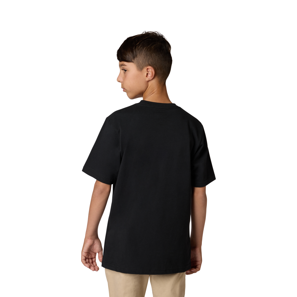 Fox Racing Yth Image Print Ss Tee in SCHWARZ
