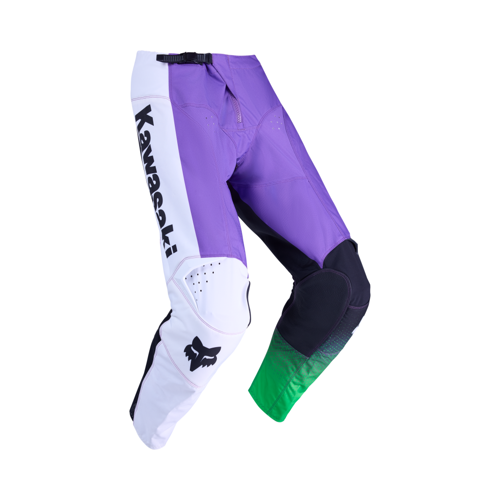 Fox Racing 180 Kawasaki Motocrosshose in VIOLETT