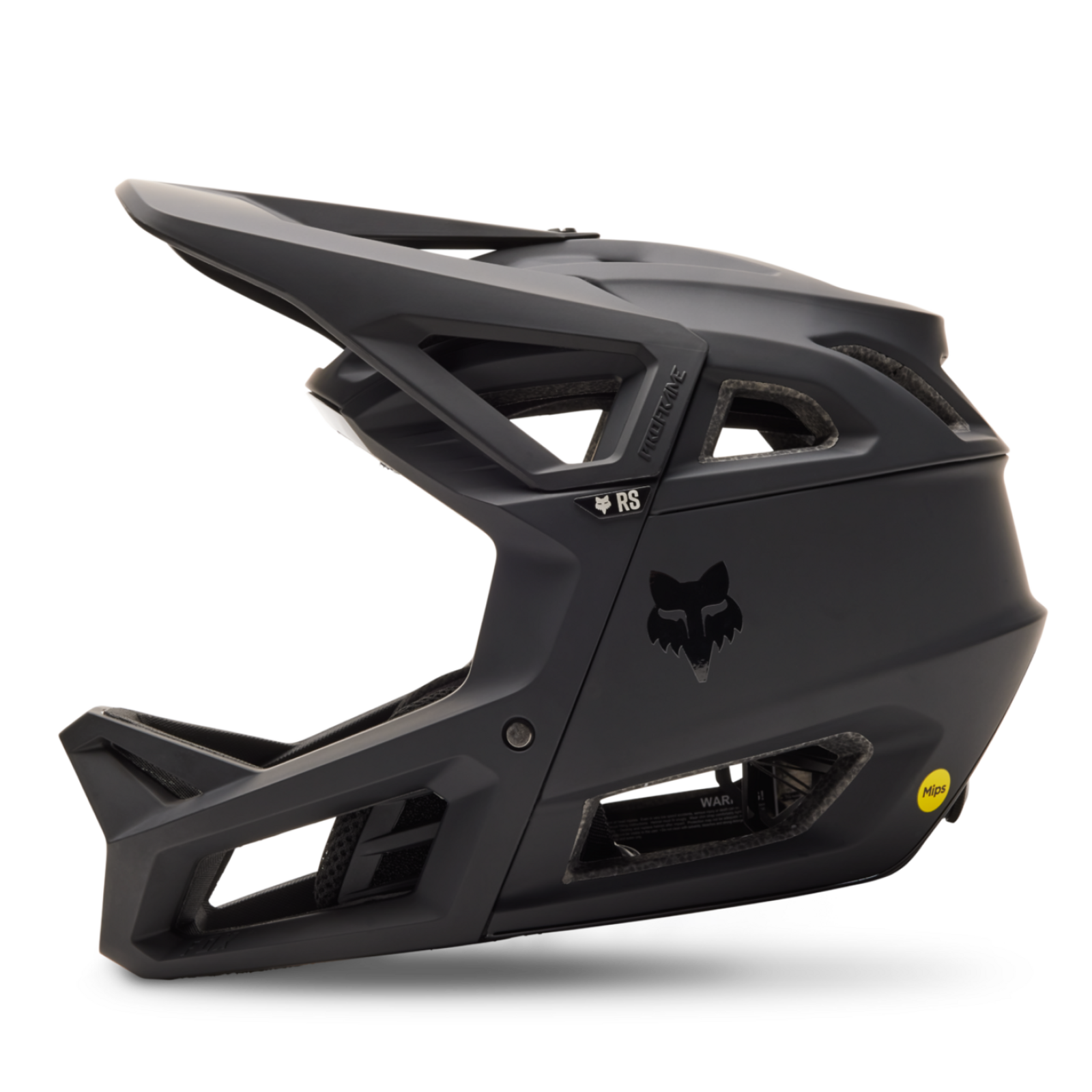 Fox Racing Proframe RS Vollvisier Helm in SCHWARZ