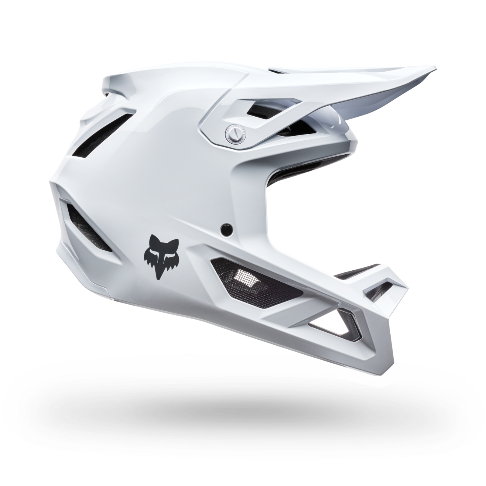 Rampage Vollvisier Helm white