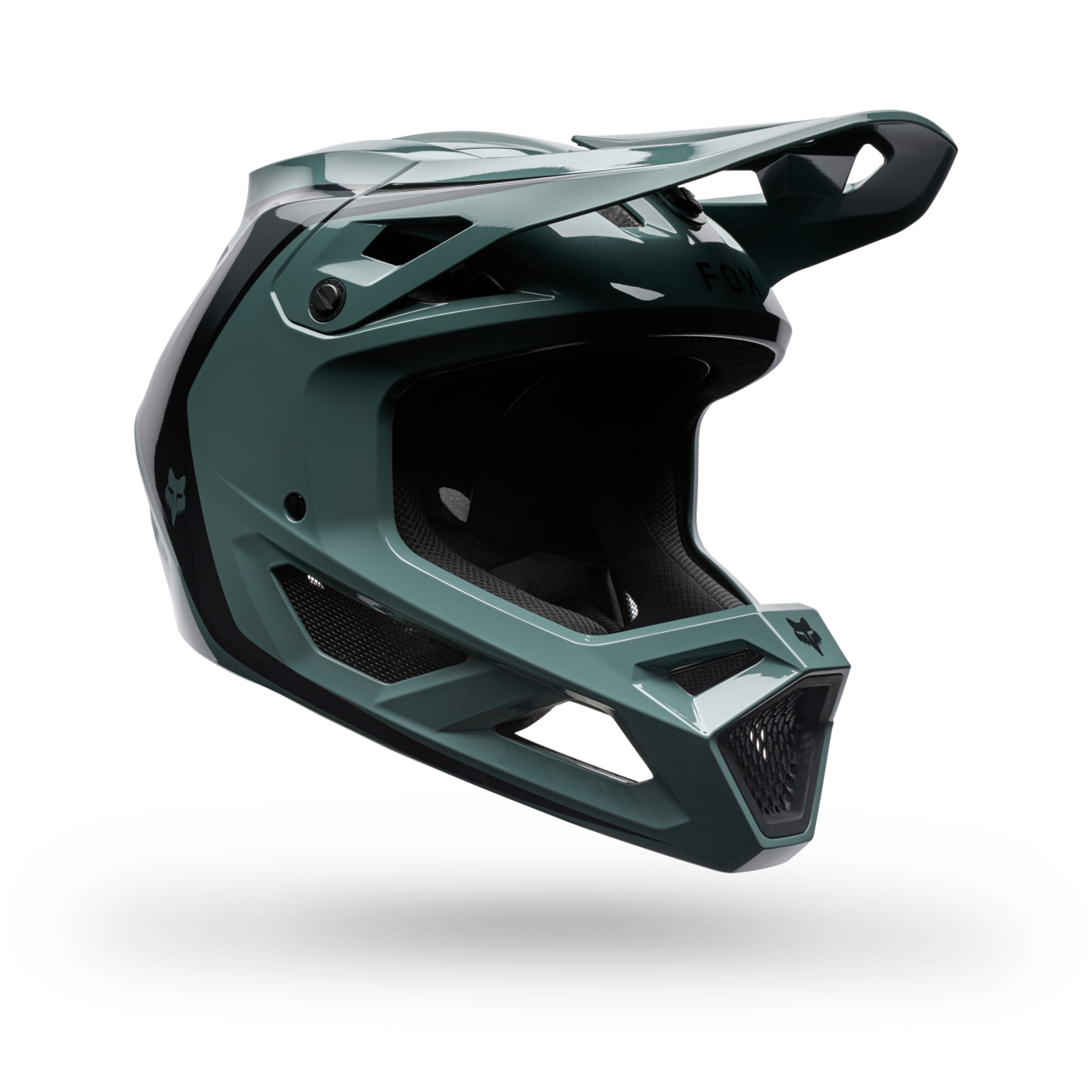 Fox Racing Rampage Vollvisier Helm in GRÜN