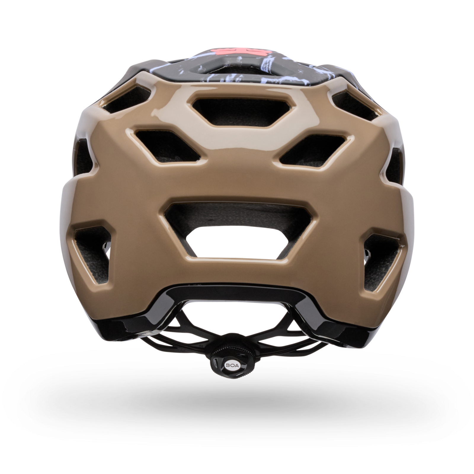 Fox Racing Crossframe Pro Mountainbike Helm in BRAUN