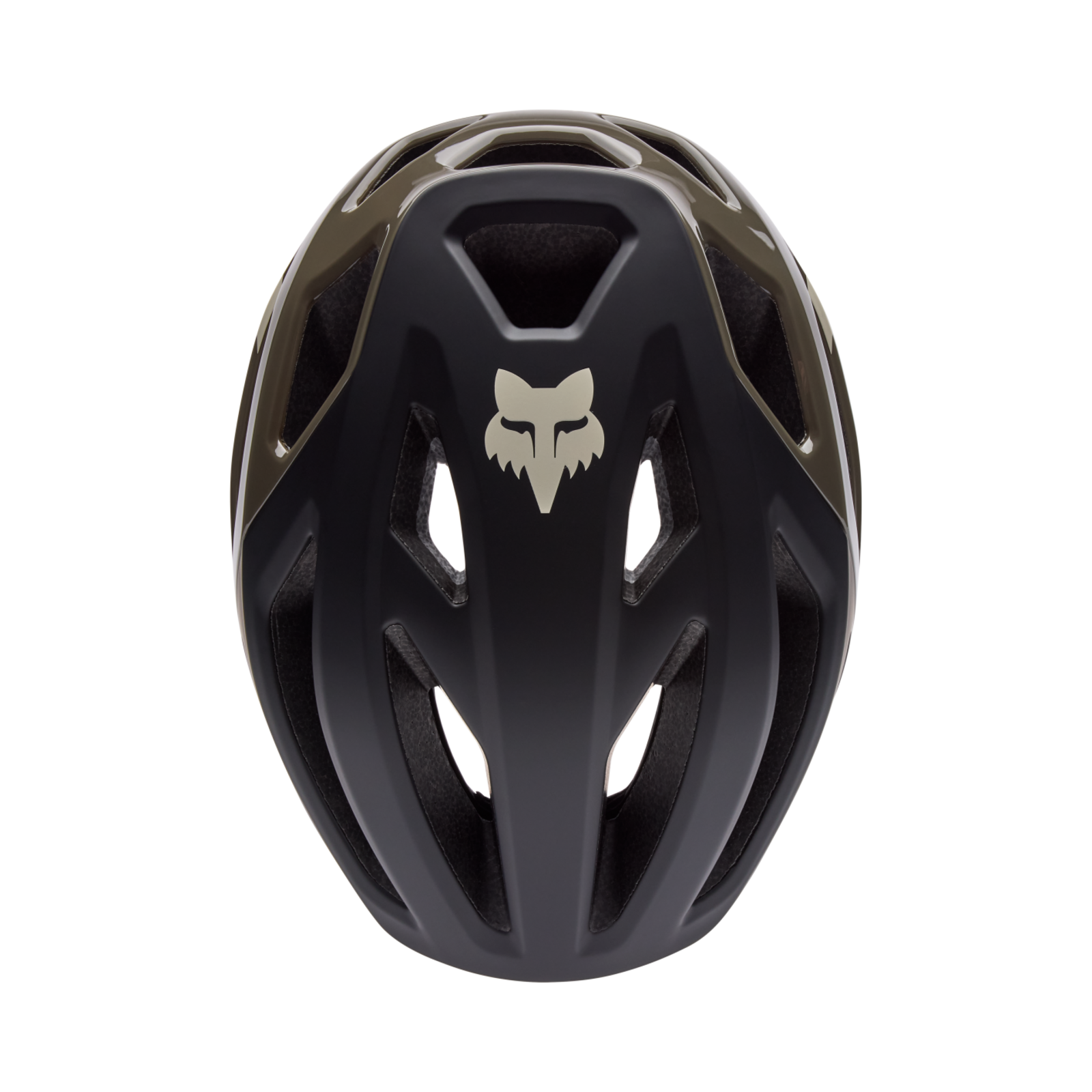 Fox Racing Crossframe Pro Mountainbike Helm in BRAUN