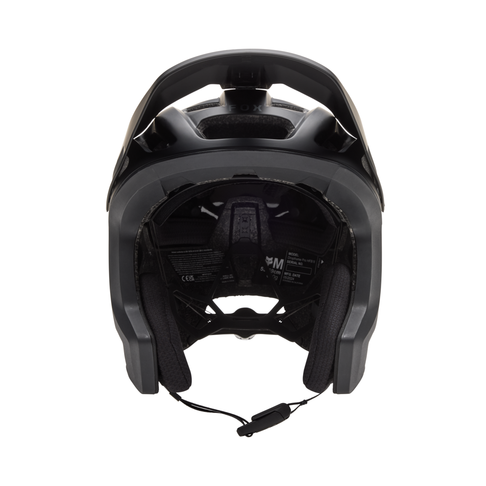 Fox Racing Dropframe Pro Mountainbike Helm in SCHWARZ