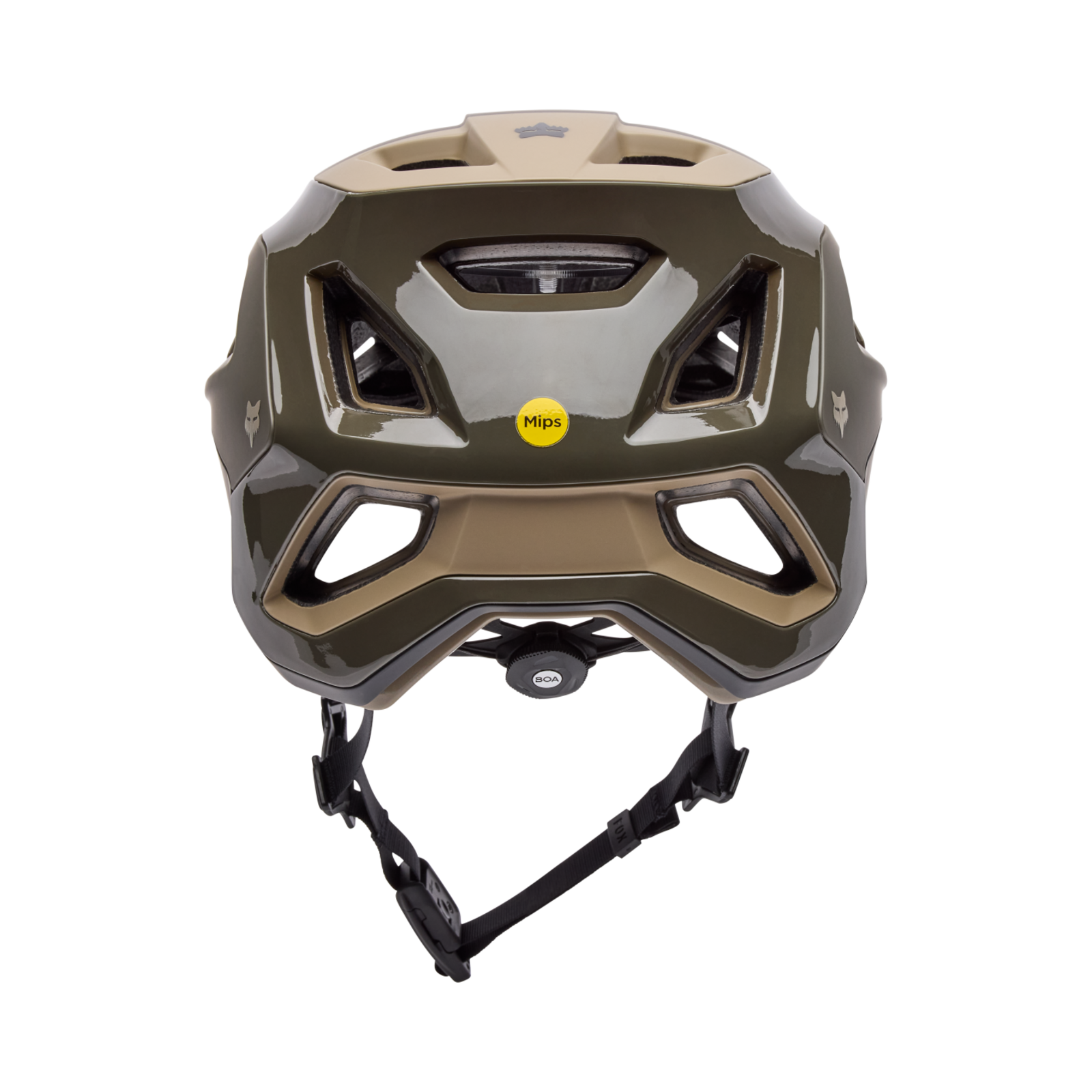 Fox Racing Speedframe RS Mountainbike Helm in BRAUN