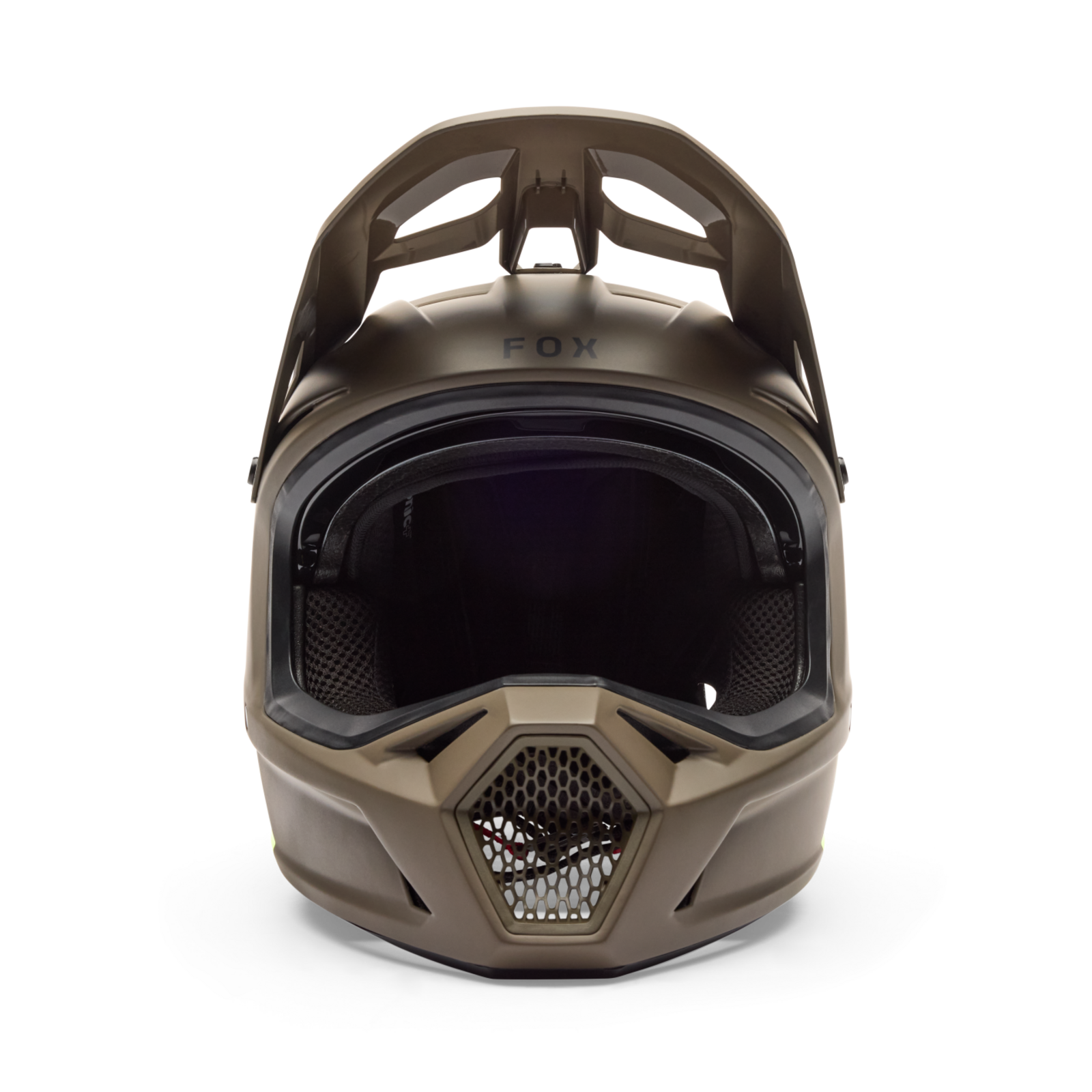 Fox Racing Rampage RS Vollvisier Helm in BRAUN