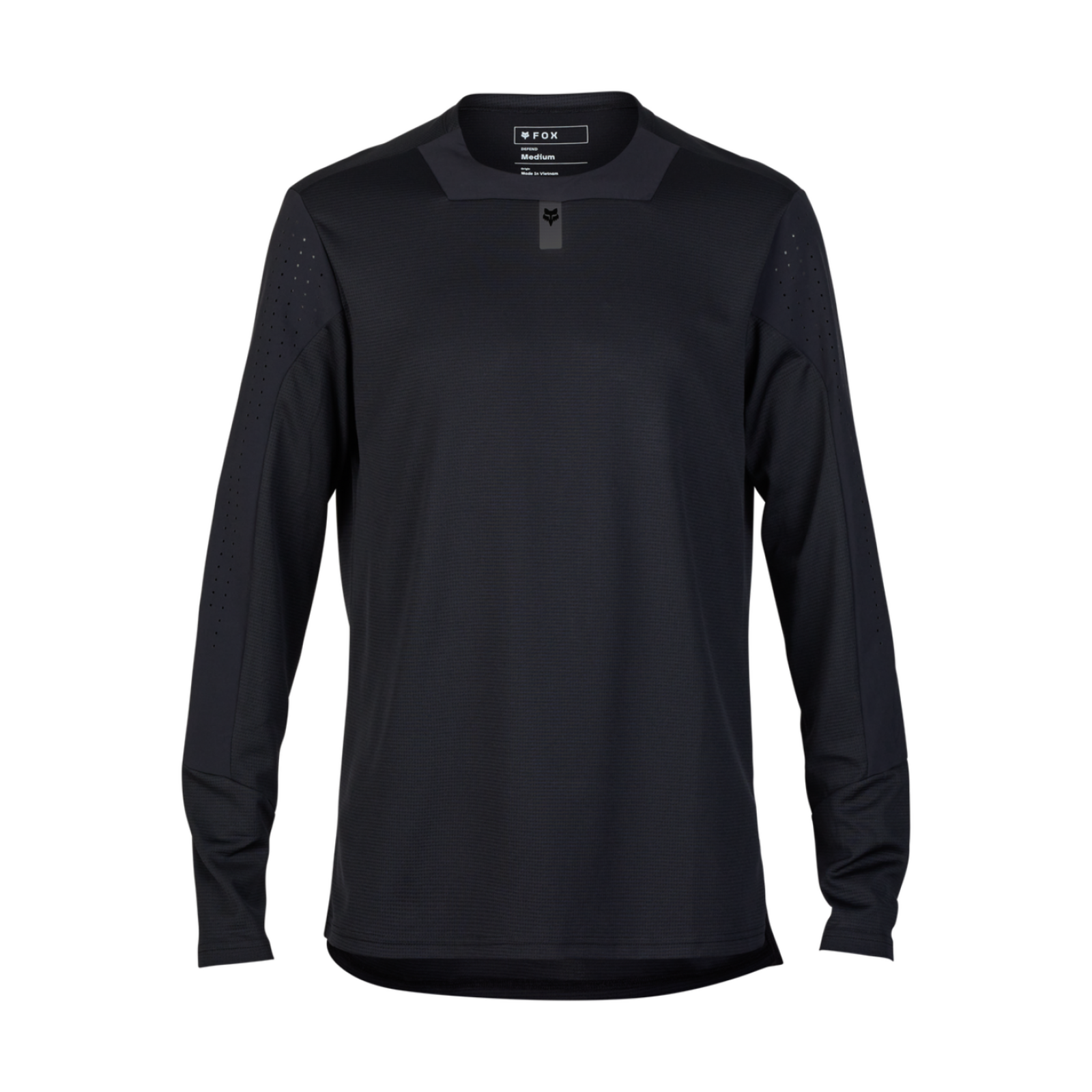 Fox Racing Defend LS Trikot langarm in SCHWARZ