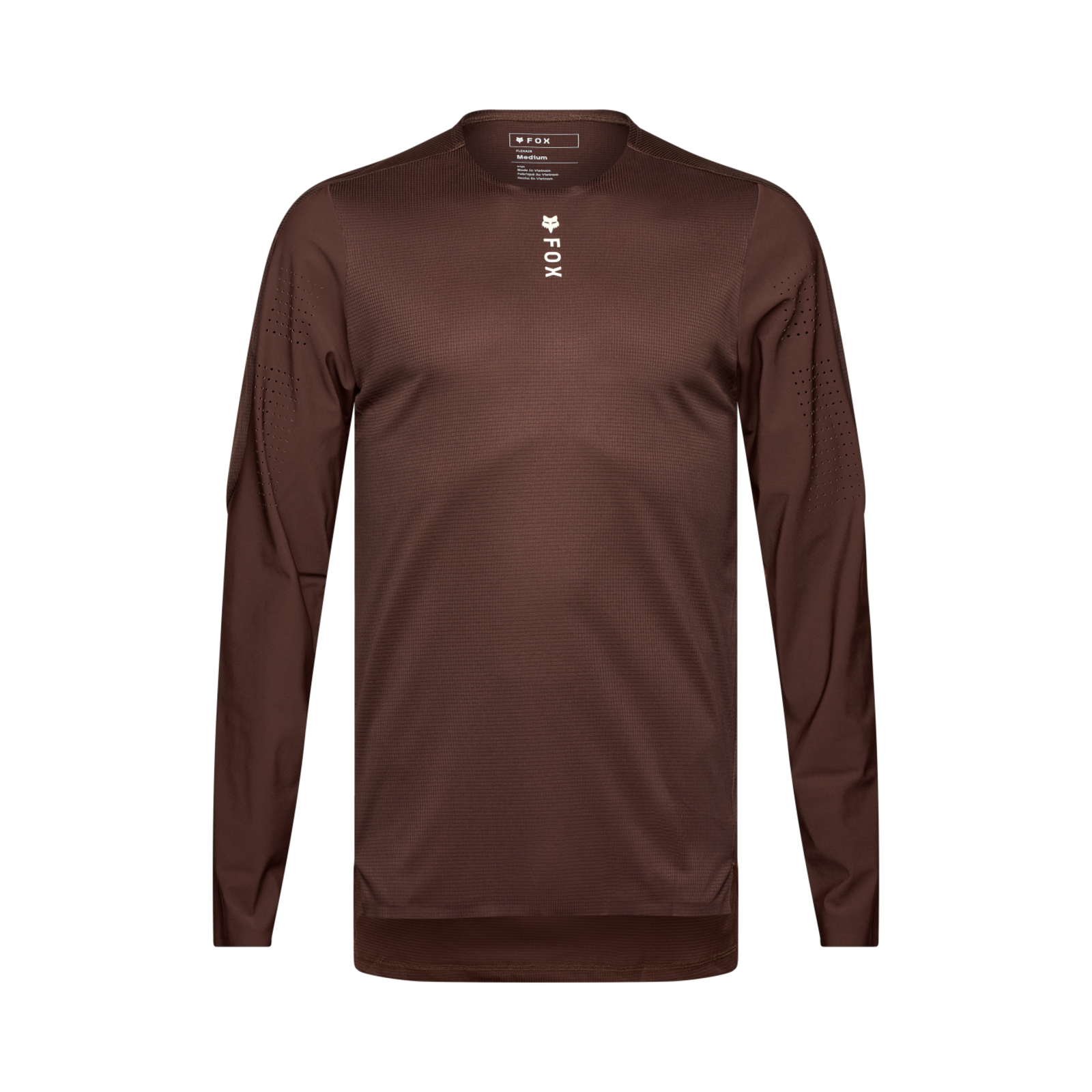 Fox Racing Flexair Pro LS Trikot langarm in BRAUN