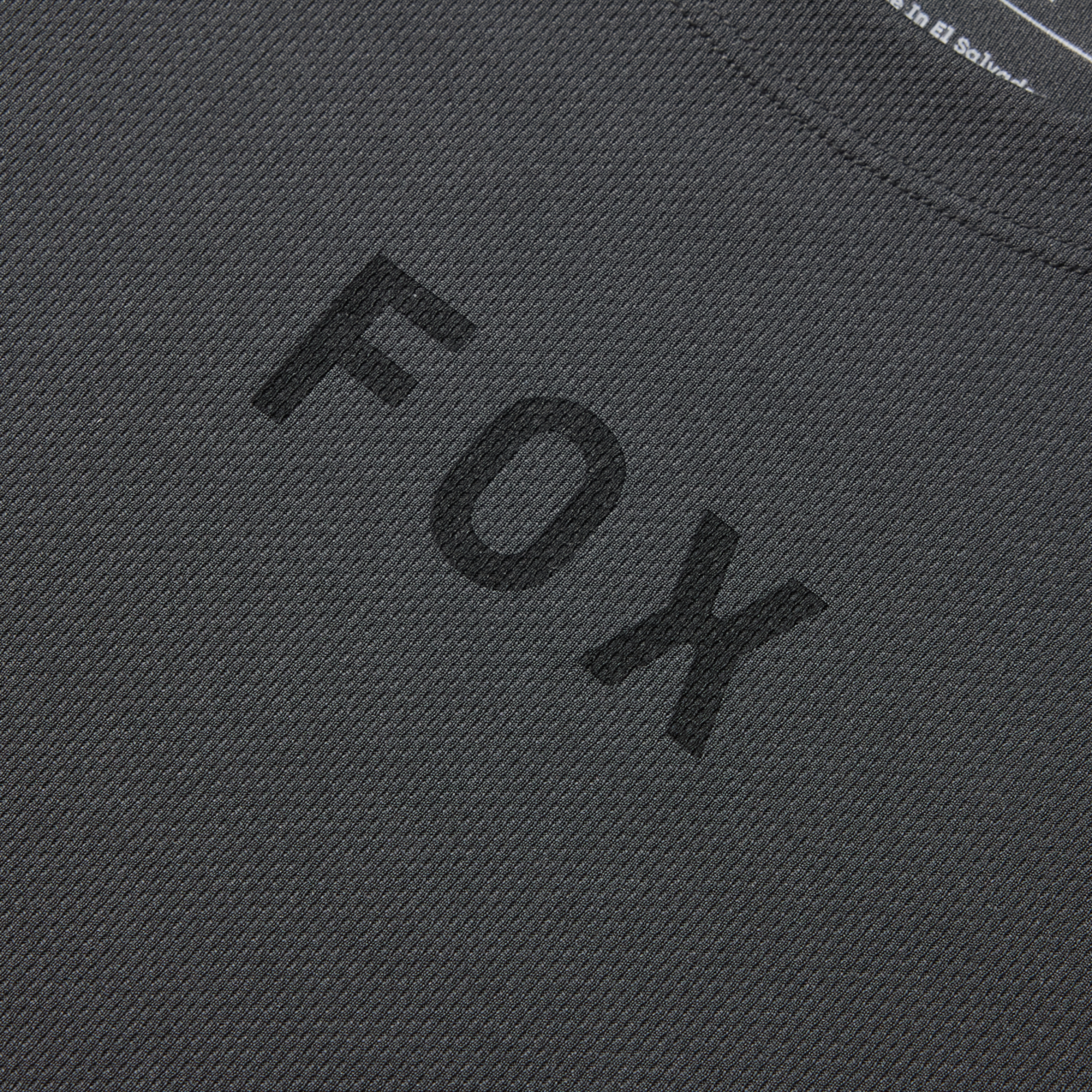Fox Racing Ranger SS Wordmark Trikot kurzarm in GRAU
