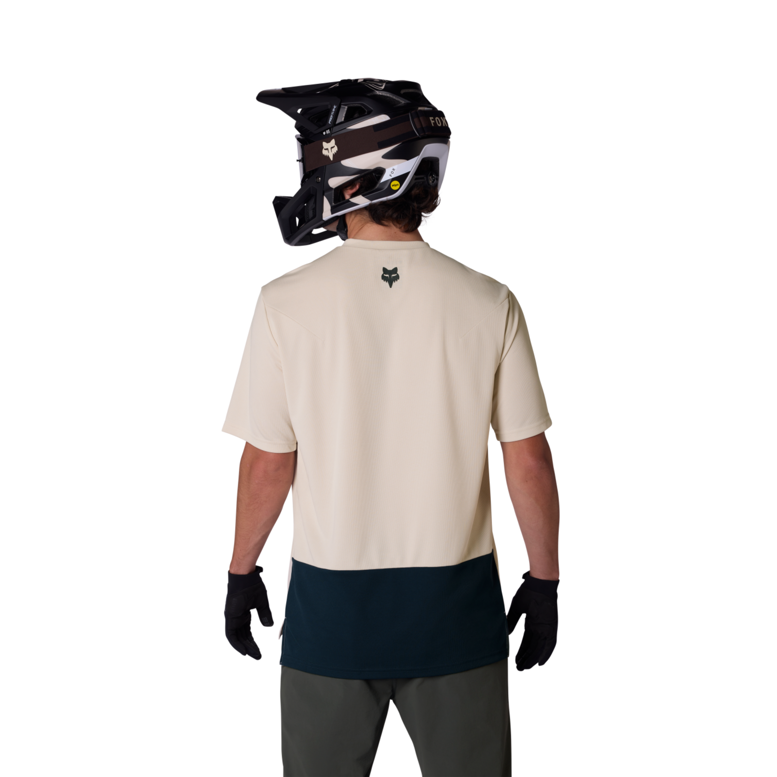 Fox Racing Ranger SS Wordmark Trikot kurzarm in BEIGE