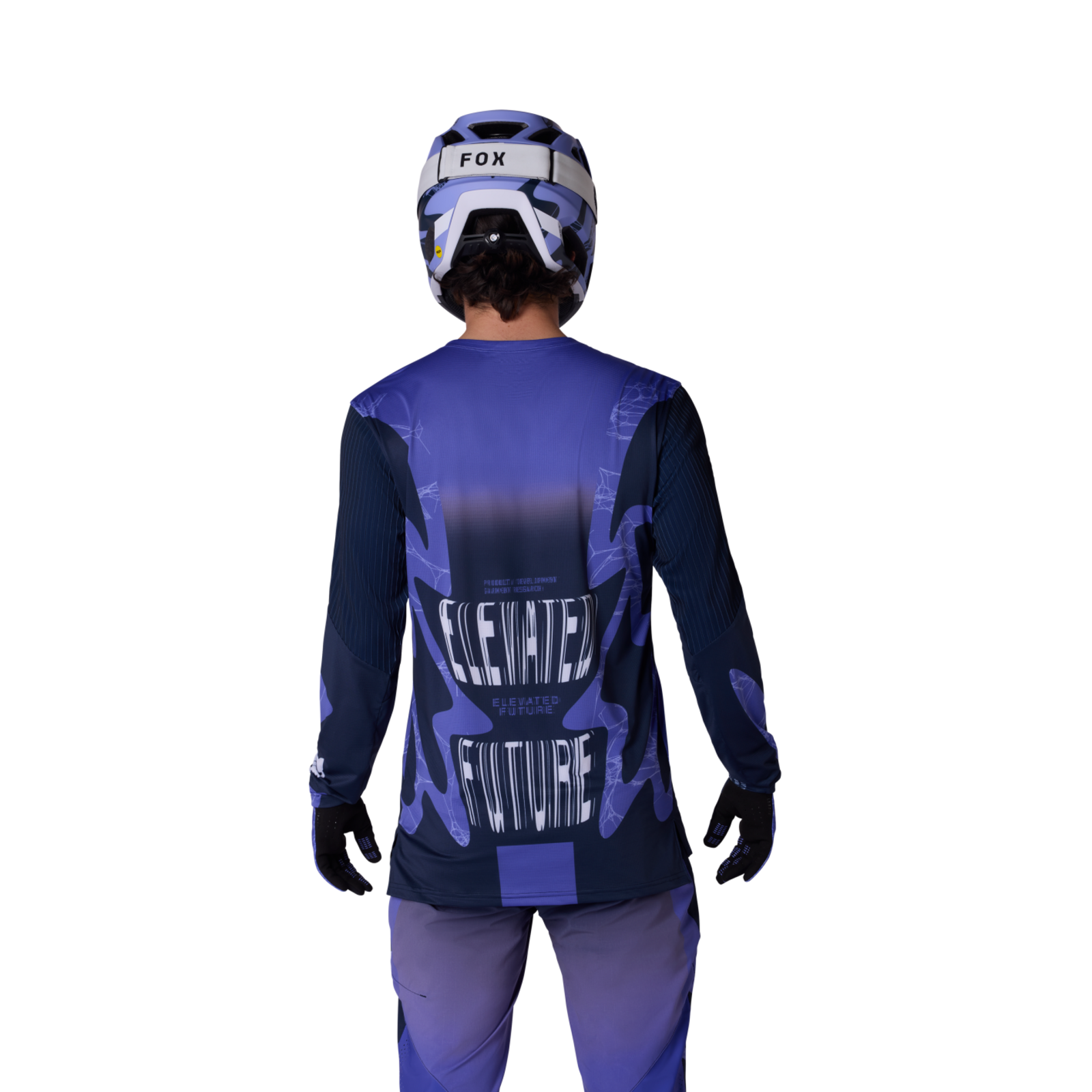 Fox Racing Flexair LS  Diffuse SE Trikot langarm in BLAU