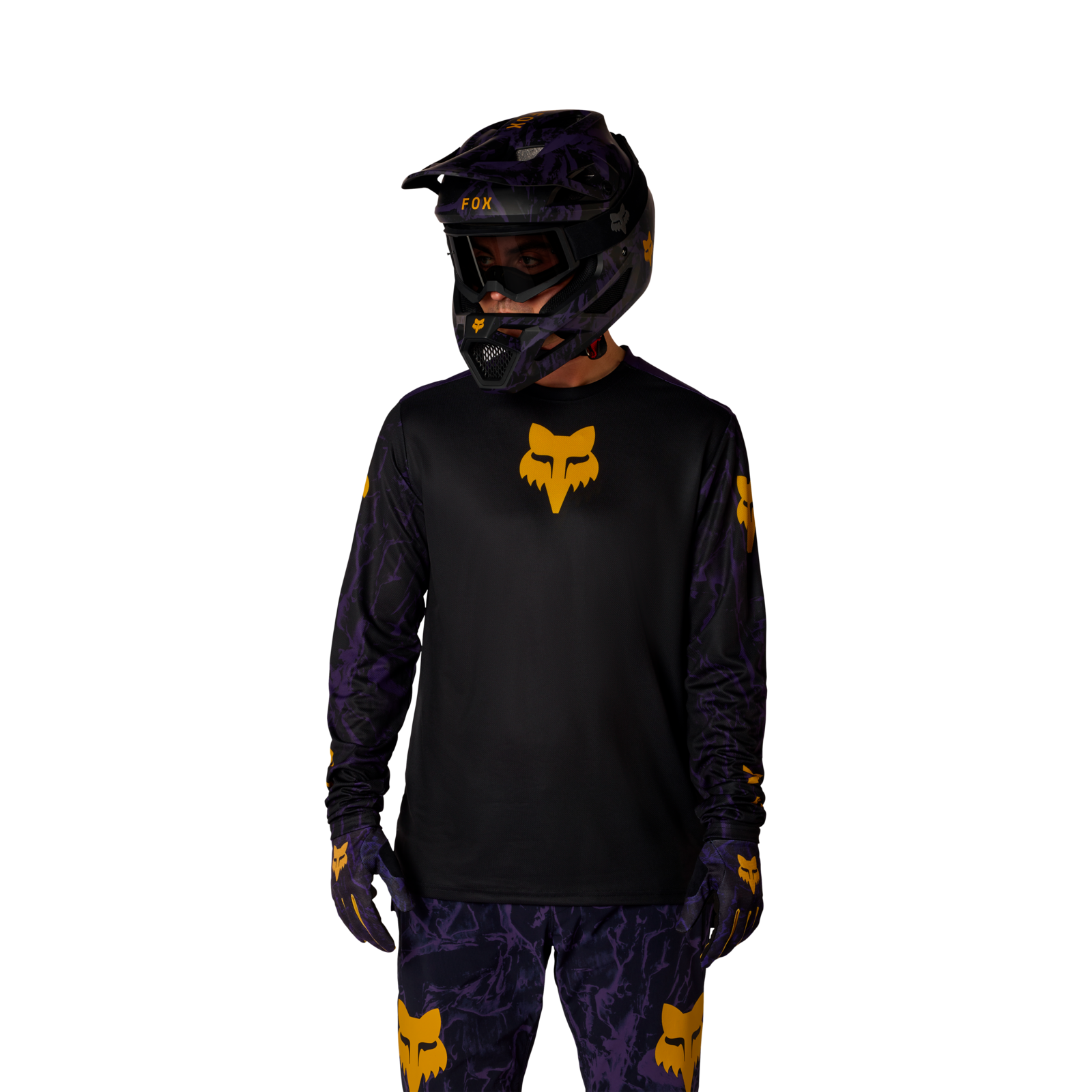 Fox Racing Ranger LS  Image Print Trikot langarm in SCHWARZ