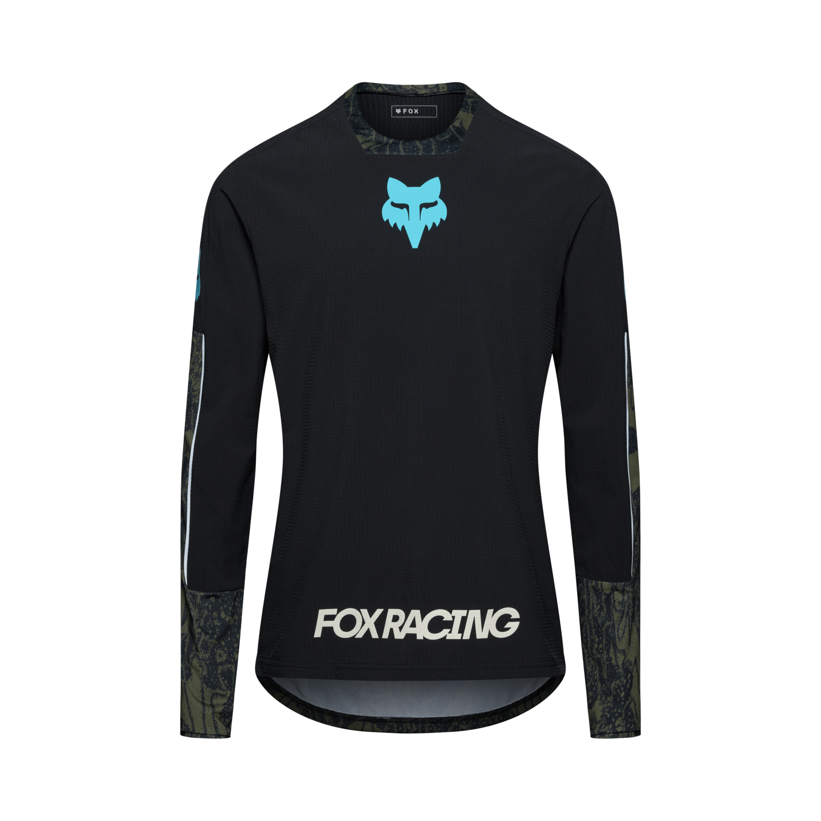 Fox Racing Defend Thermal Jersey Lunar SE in SCHWARZ