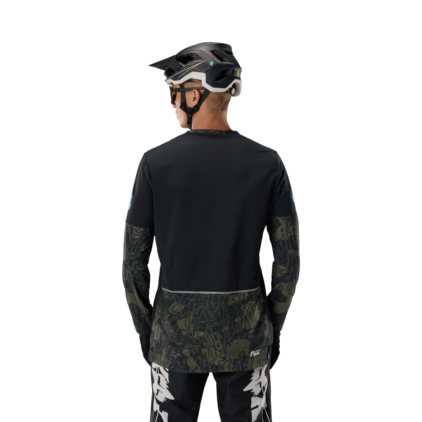 Fox Racing Defend Thermal Jersey Lunar SE in SCHWARZ