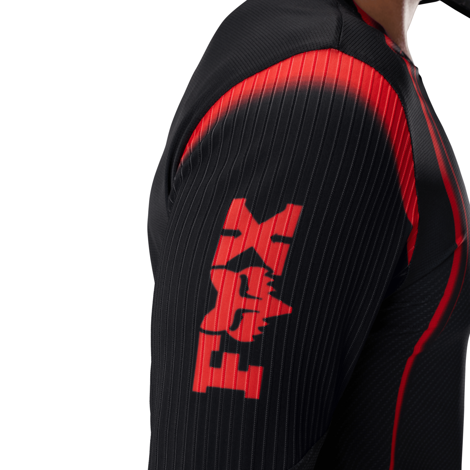 Fox Racing Flexair LS Jersey Goldstone SE in SCHWARZ