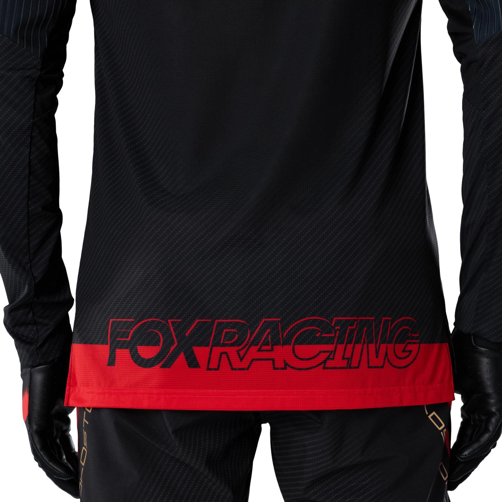 Fox Racing Flexair LS Jersey Goldstone SE in SCHWARZ