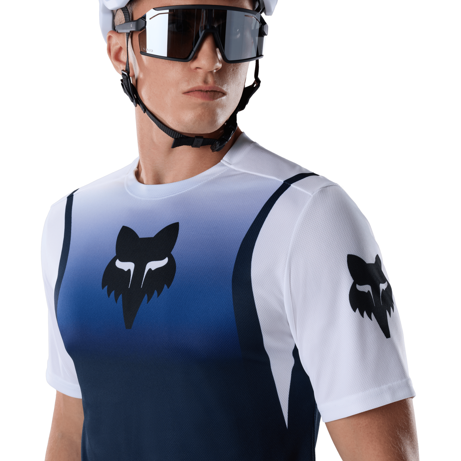 Fox Racing Ranger SS Jersey Foundry in BLAU