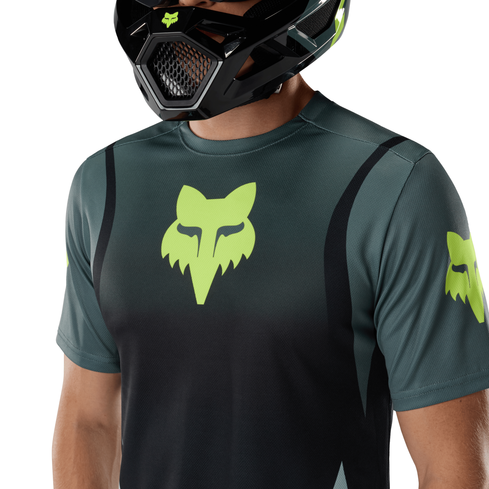 Fox Racing Ranger SS Jersey Foundry in SCHWARZ