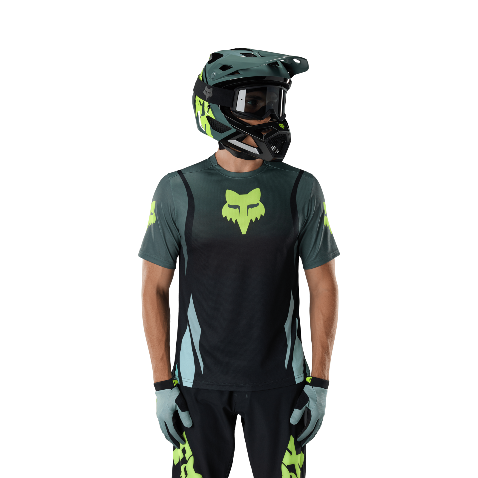 Fox Racing Ranger SS Jersey Foundry in SCHWARZ