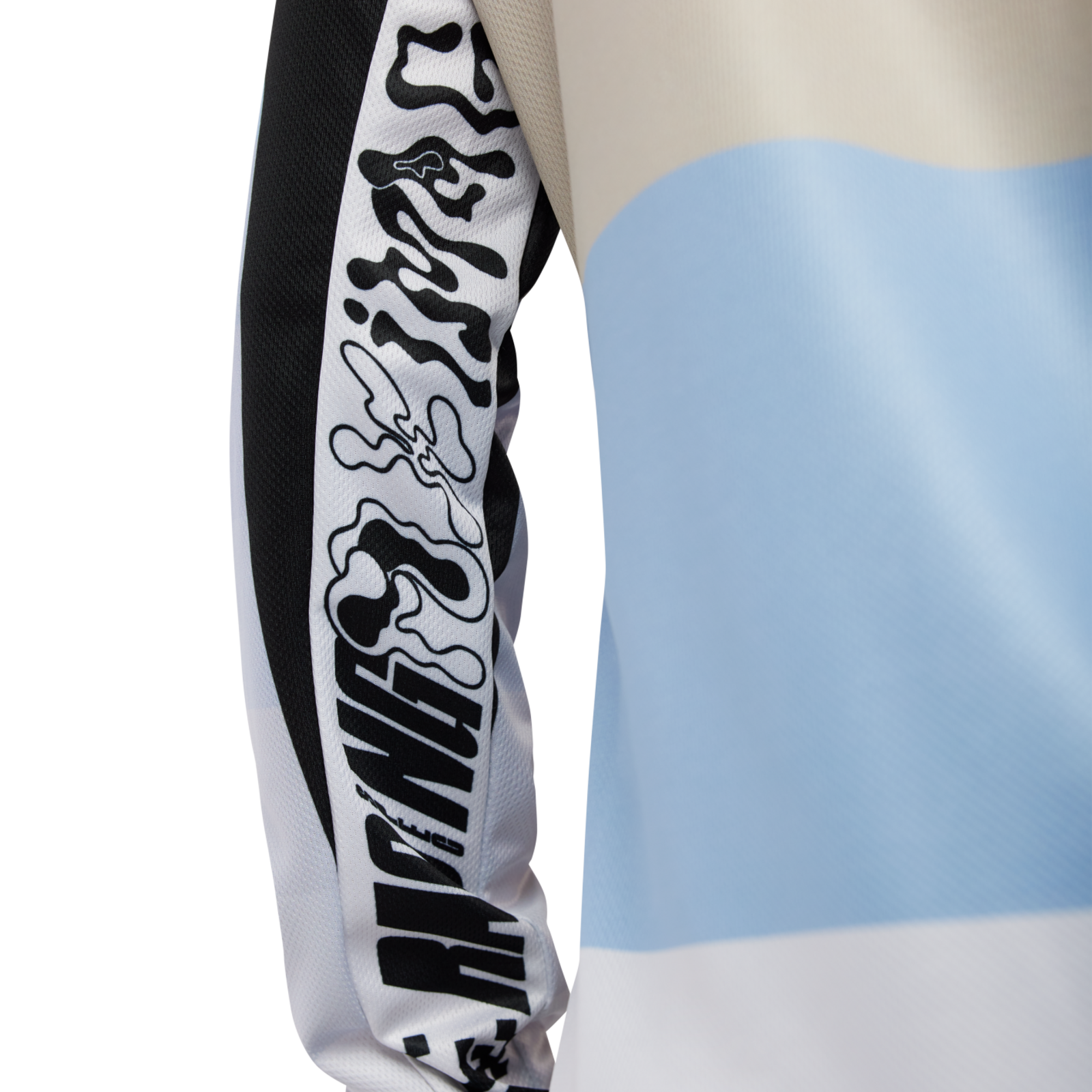Fox Racing W Ranger LS Grid Trikot langarm in BLAU