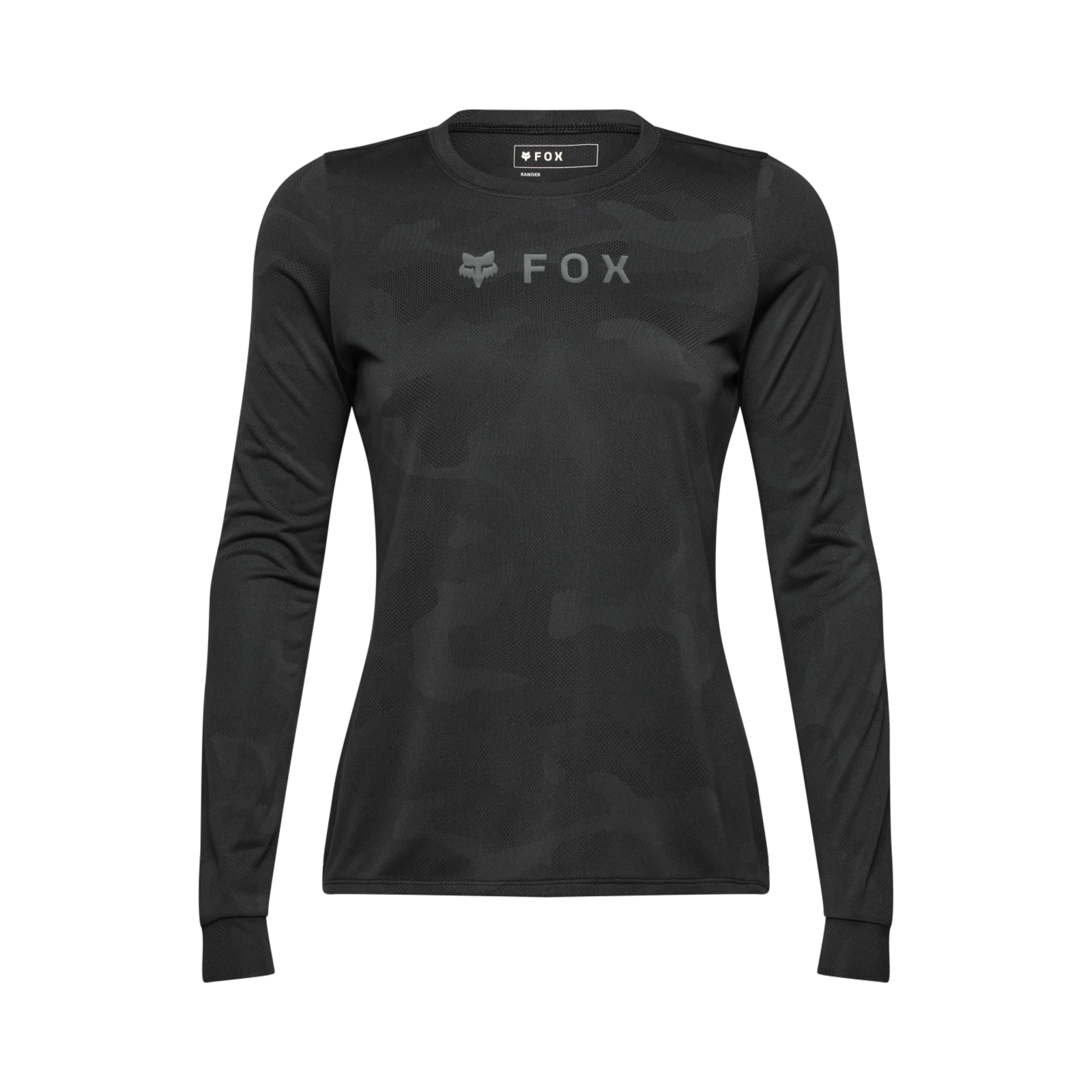 Fox Racing W Ranger Tru Dri LS Trikot langarm in SCHWARZ