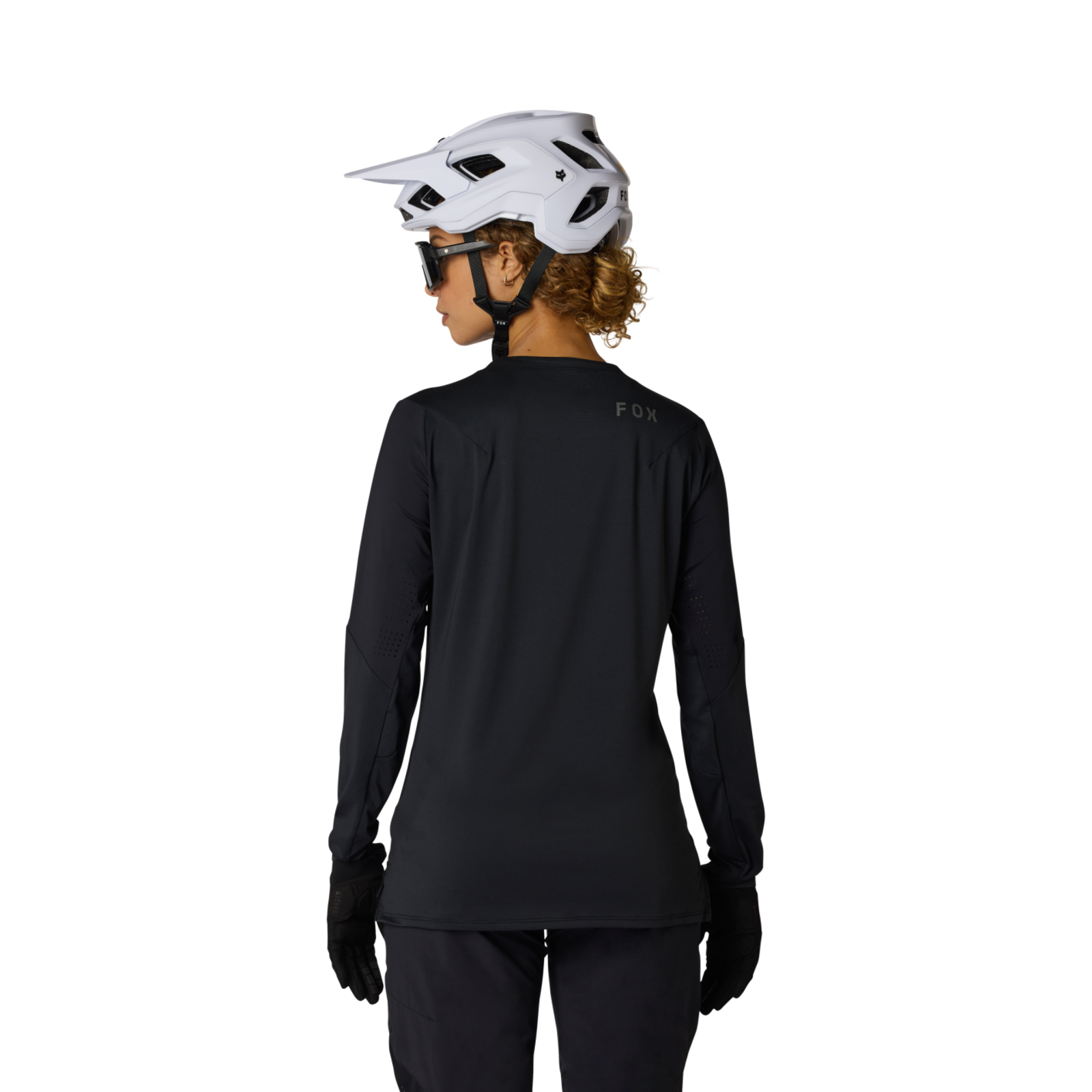 Fox Racing W Flexair LS Trikot langarm in SCHWARZ