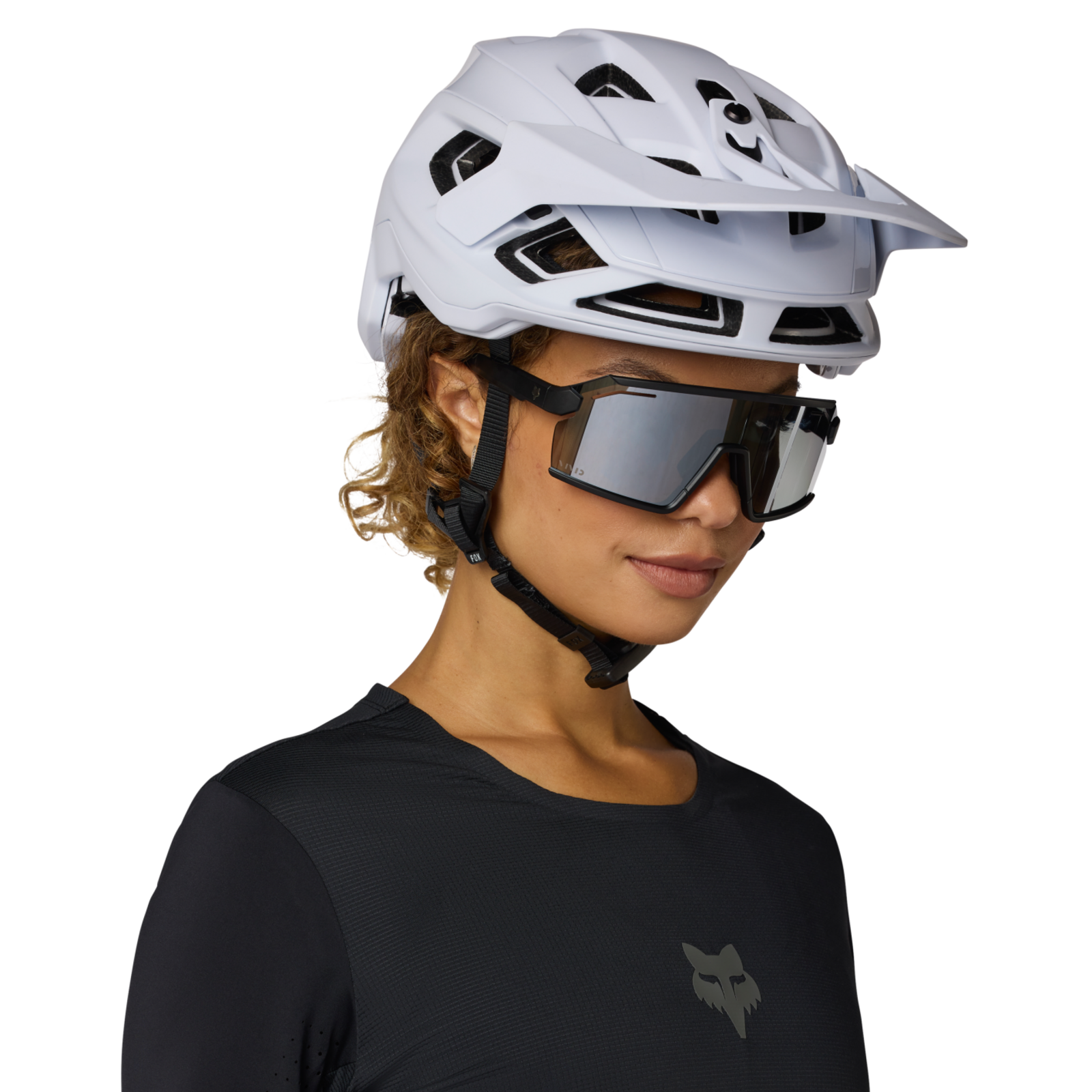 Fox Racing W Flexair LS Trikot langarm in SCHWARZ
