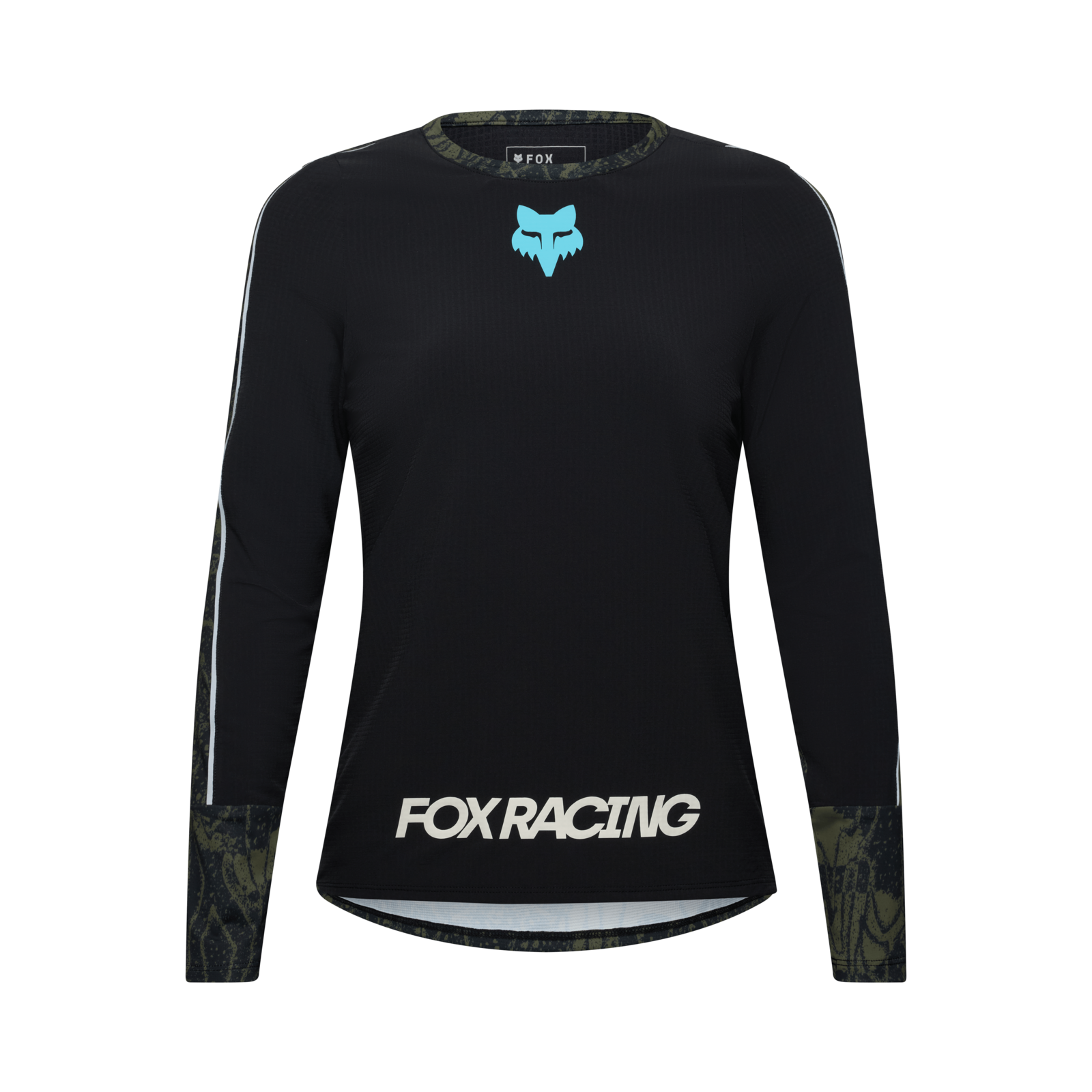 Fox Racing W Defend Thermal Jersey Lunar SE in SCHWARZ