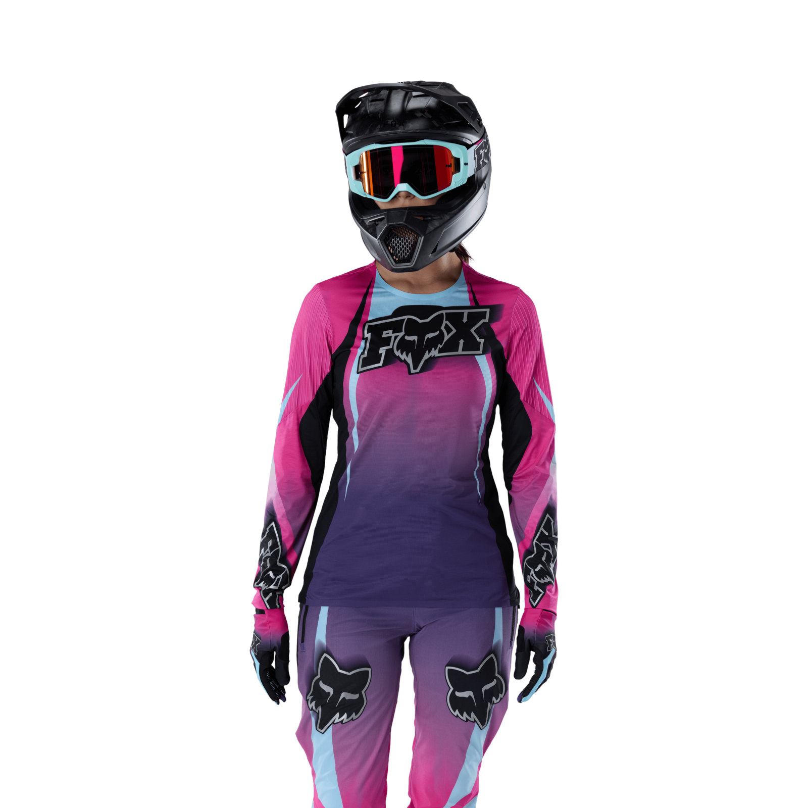 Fox Racing W Flexair LS Jersey TS57 SE in PINK