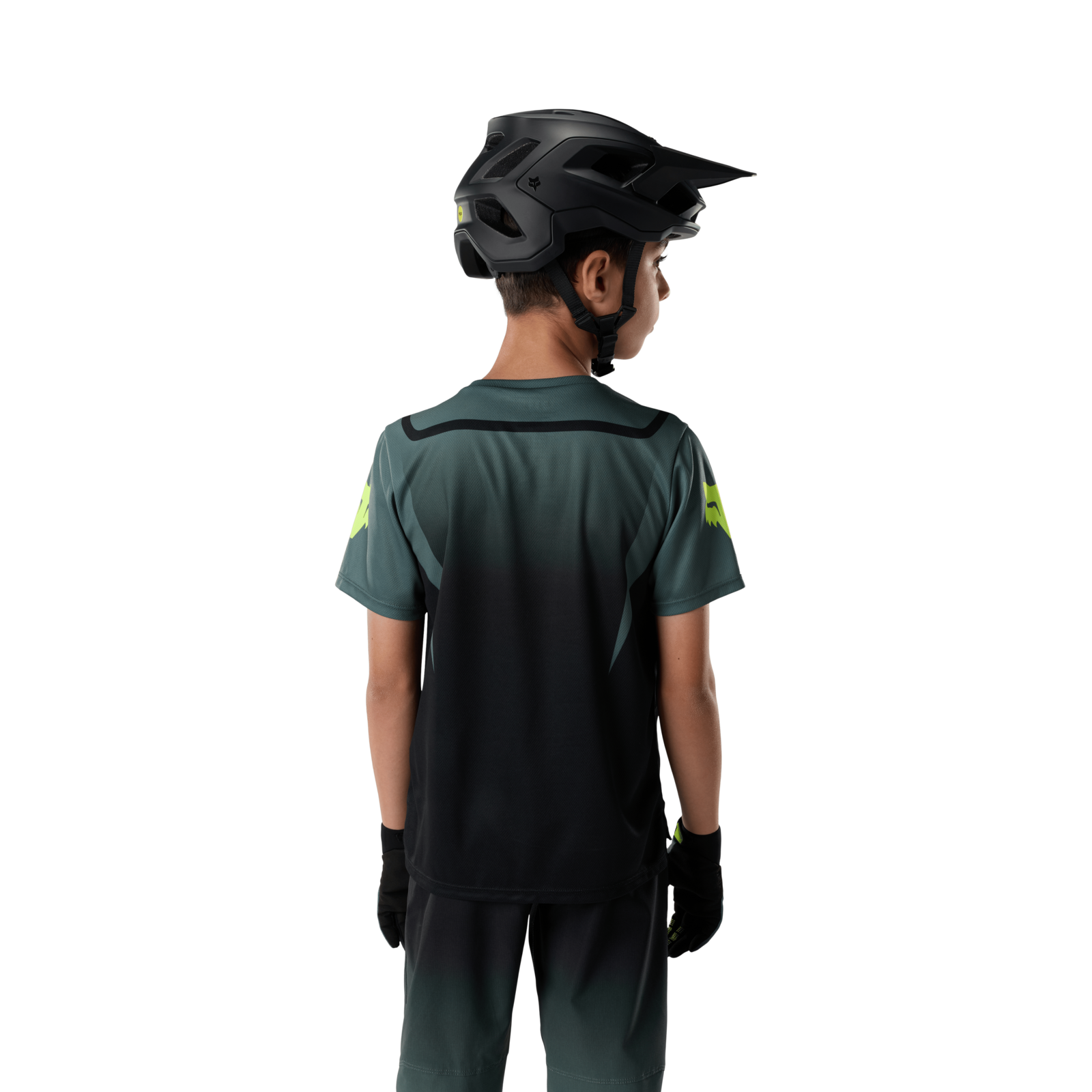 Fox Racing Yth Ranger SS Jersey Foundry in SCHWARZ
