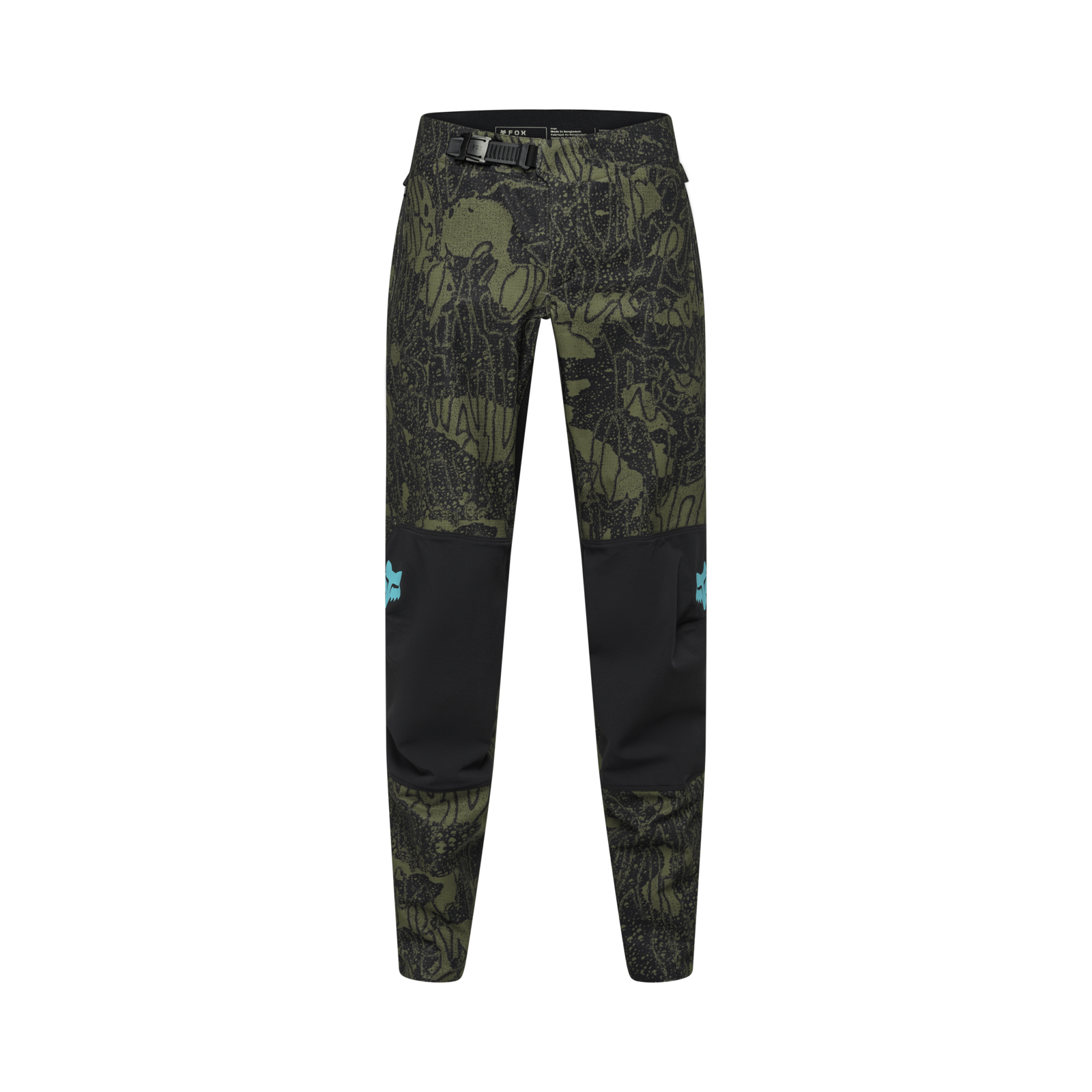 Fox Racing Defend Fire Pant Lunar SE in GRÜN
