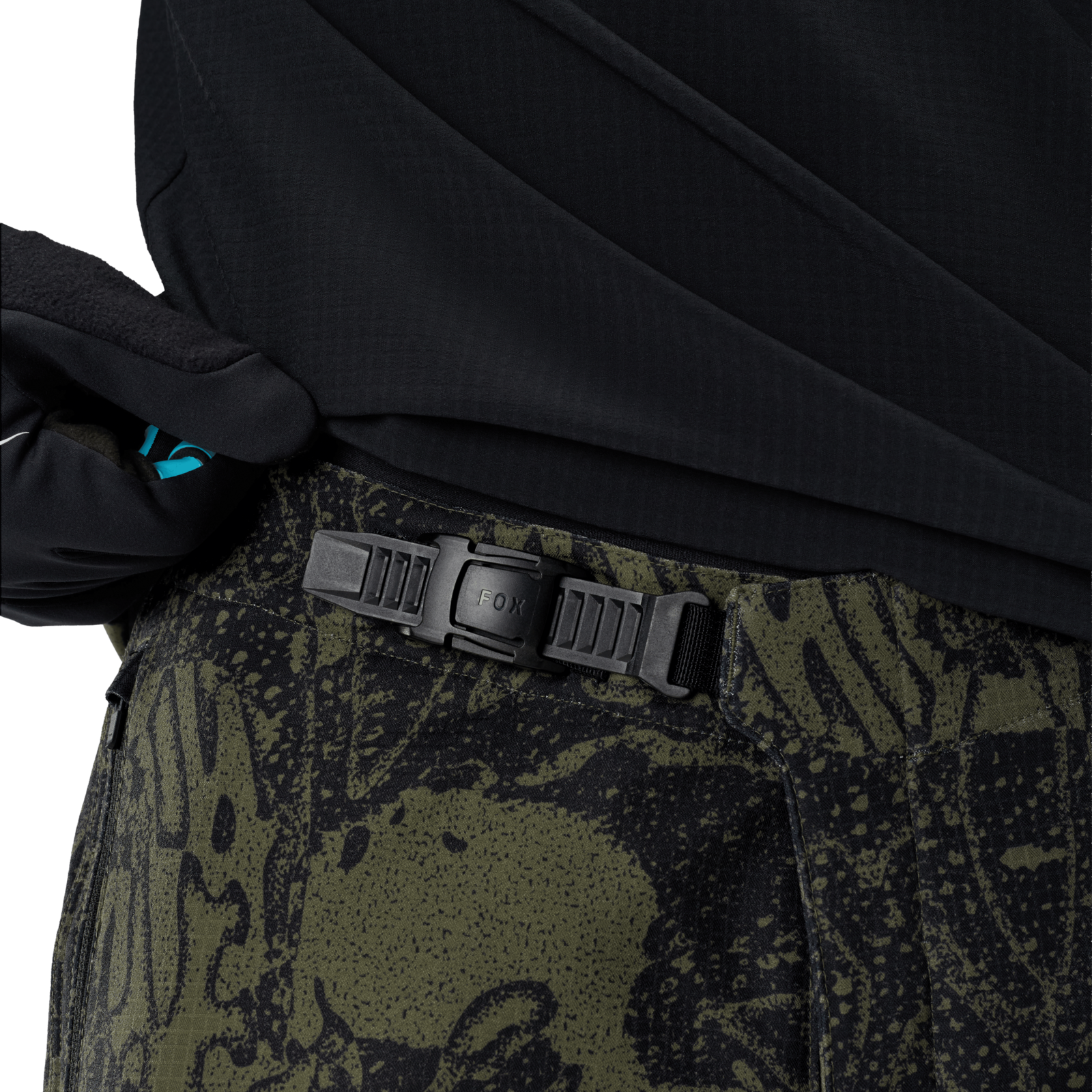 Fox Racing Defend Fire Pant Lunar SE in GRÜN