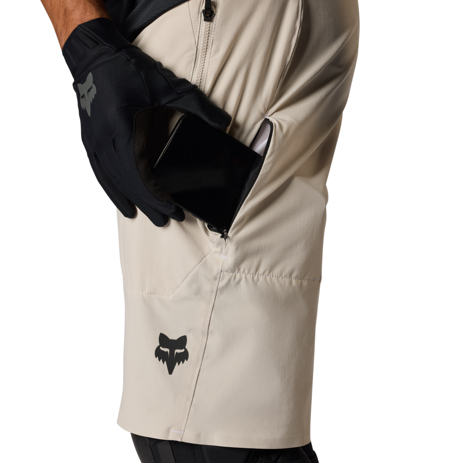 Fox Racing Flexair Short Velohose in BEIGE