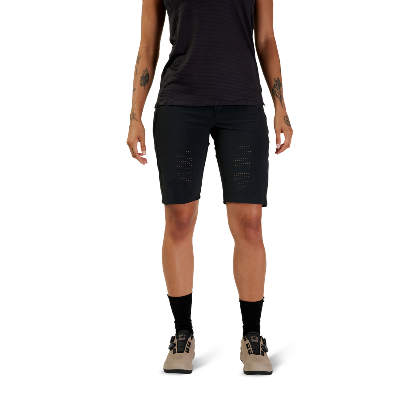 Fox Racing W Flexair Short Velohose in SCHWARZ