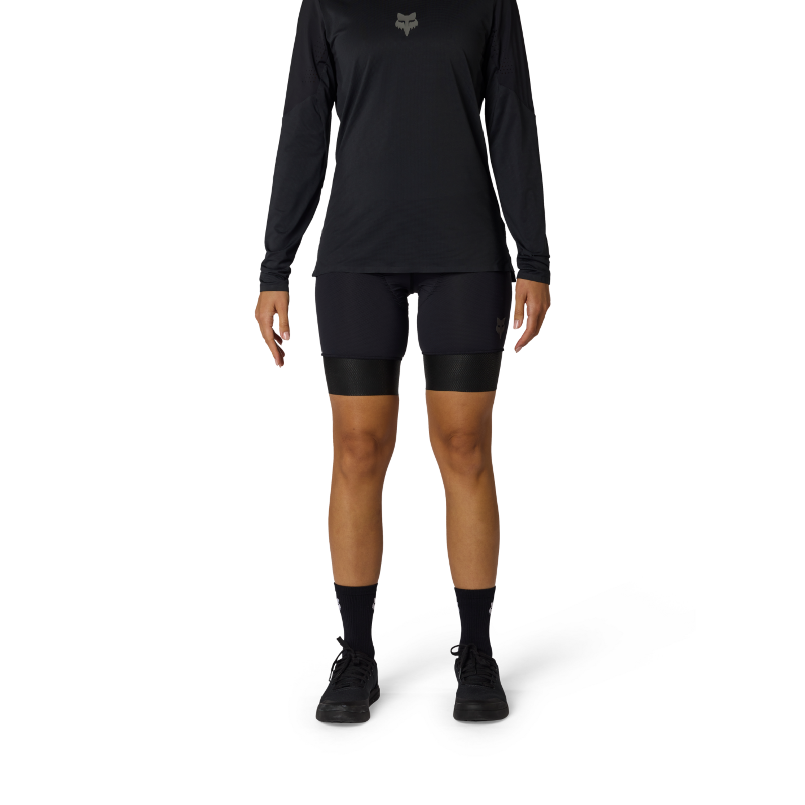 Fox Racing W Tecbase Liner Short Velohose in SCHWARZ
