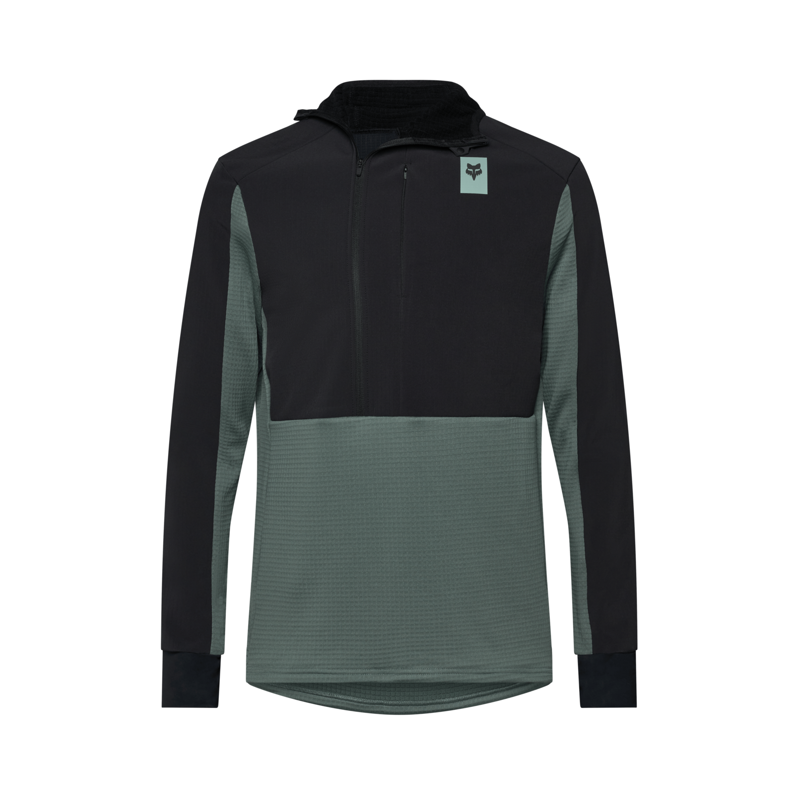 Fox Racing Defend Thermal Hoodie in SCHWARZ