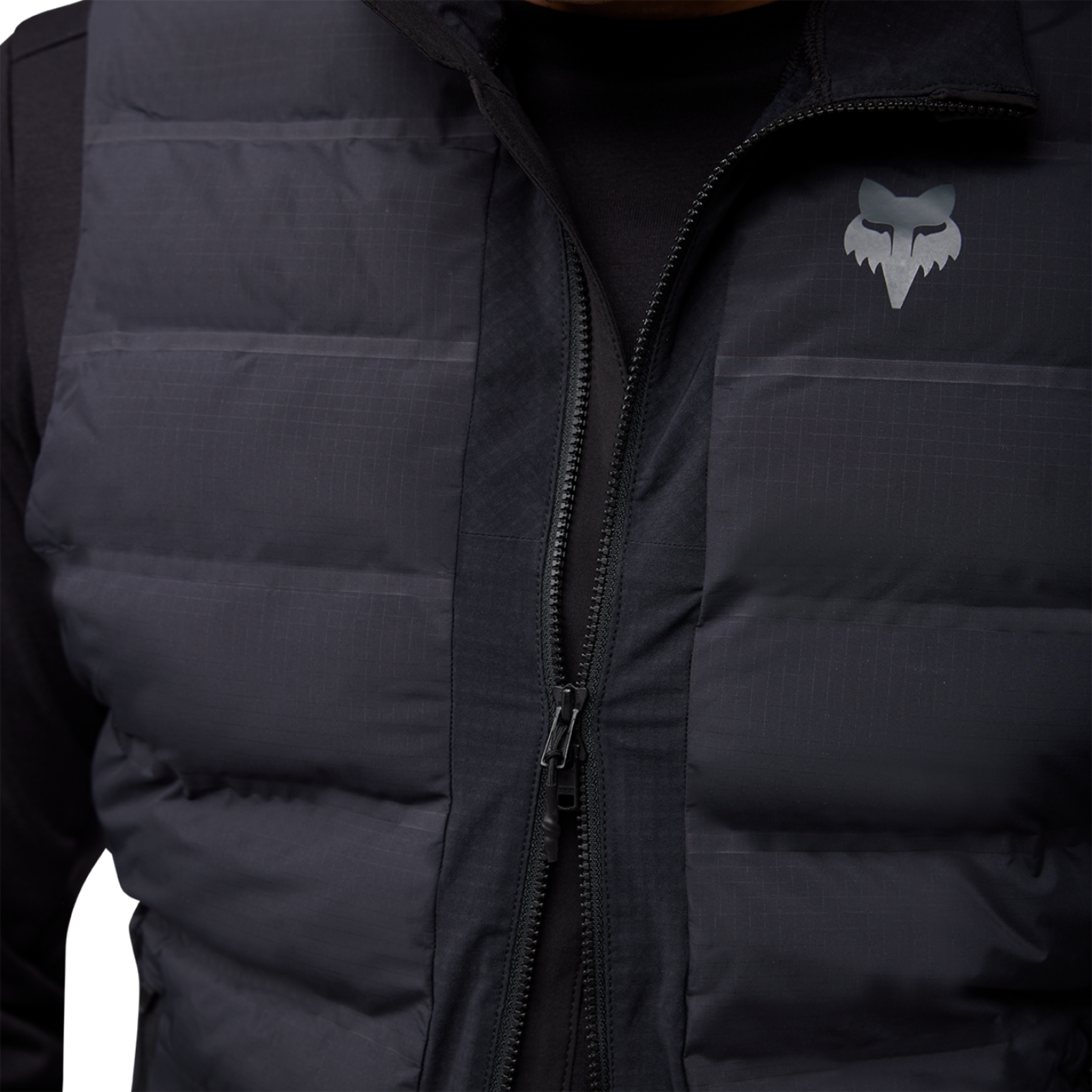 Fox Racing Flexair Fire Vest in SCHWARZ
