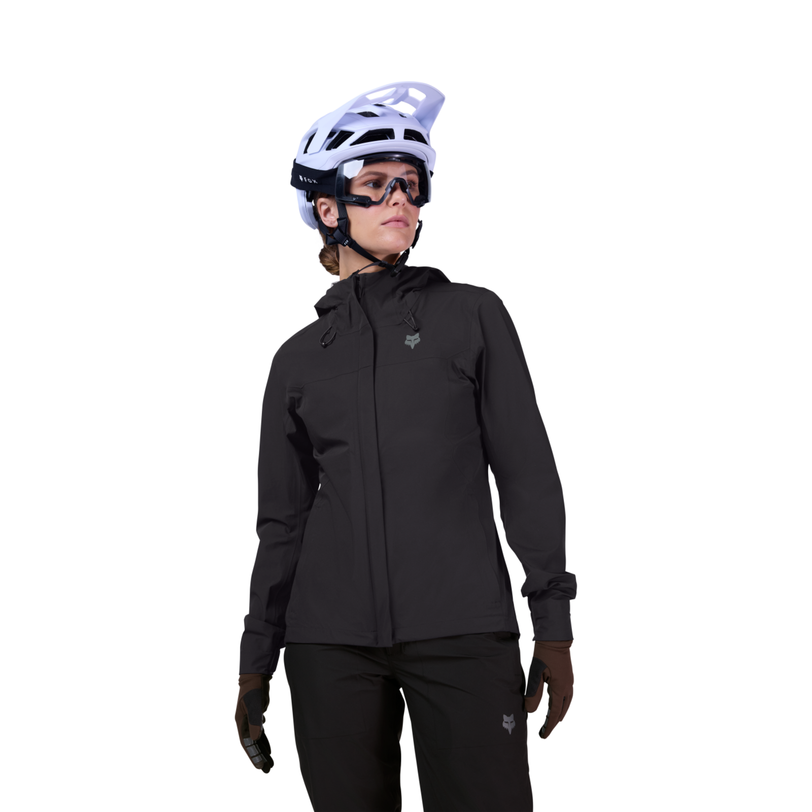 Fox Racing W Ranger Water Jacket in SCHWARZ