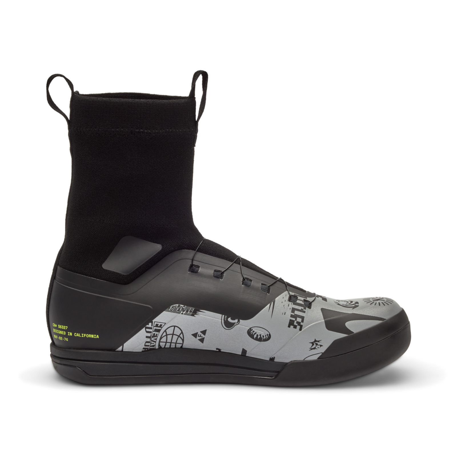 Fox Racing Union Boa All Weather Flat Lunar SE Shoe in SCHWARZ