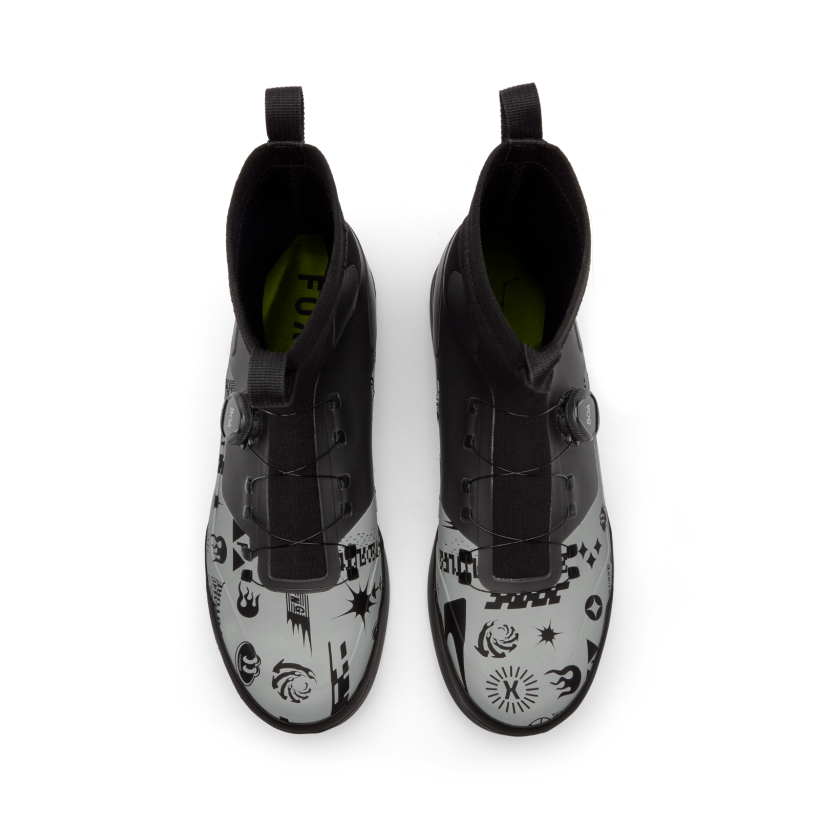 Fox Racing Union Boa All Weather Lunar SE Shoe in SCHWARZ