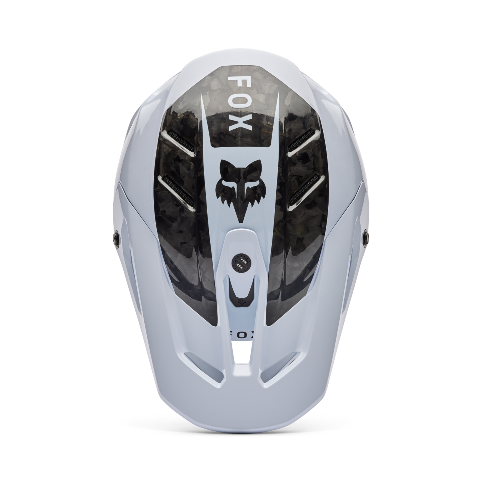 Fox Racing V3 RS Fracture Motocross Helm in WEISS