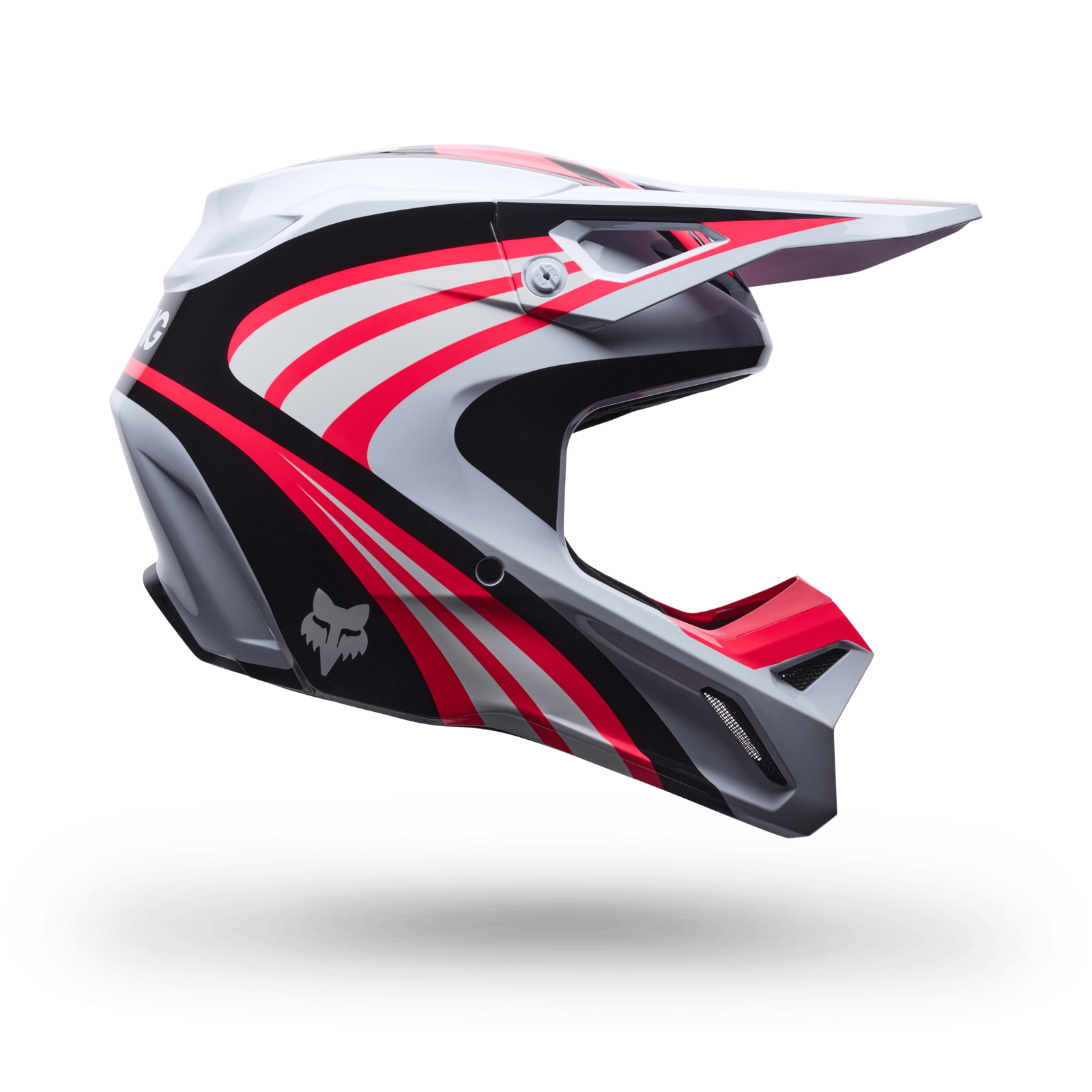 Fox Racing V1 Draft Helmet in MEHRFARBIG