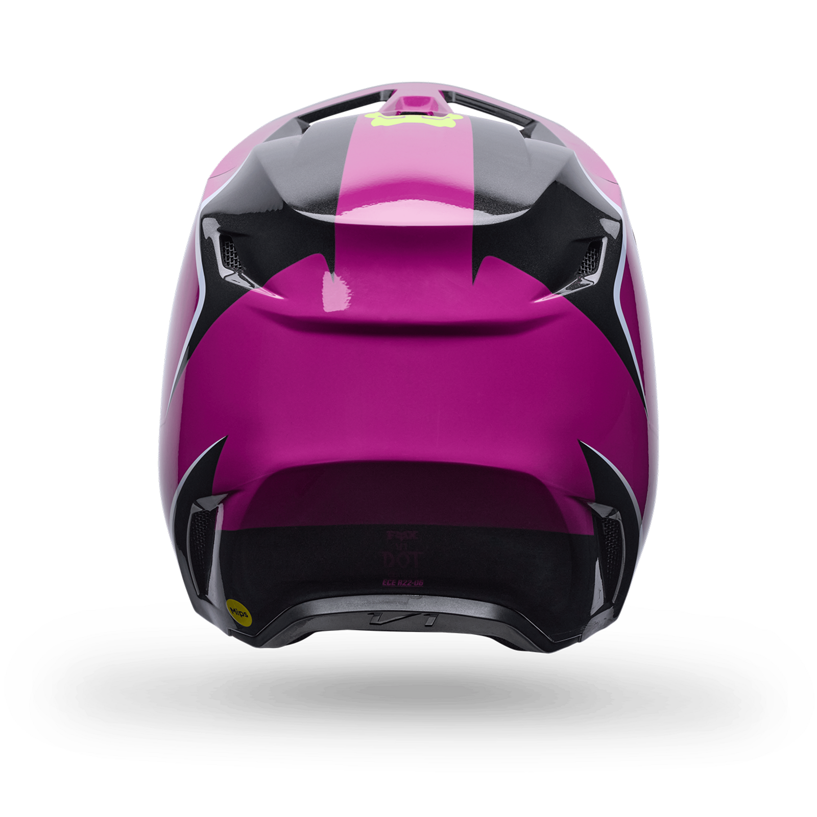 Fox Racing V1 Raid Helmet in VIOLETT