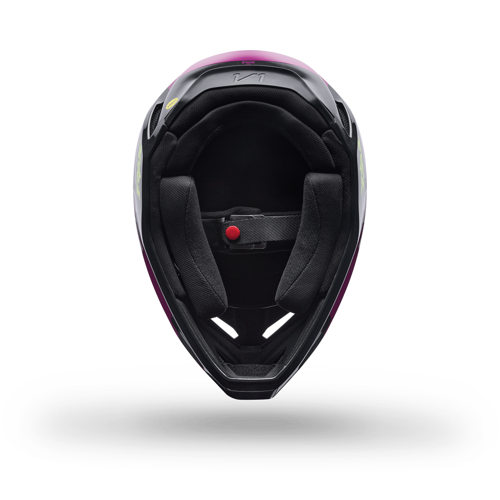 Fox Racing V1 Raid Helmet in VIOLETT