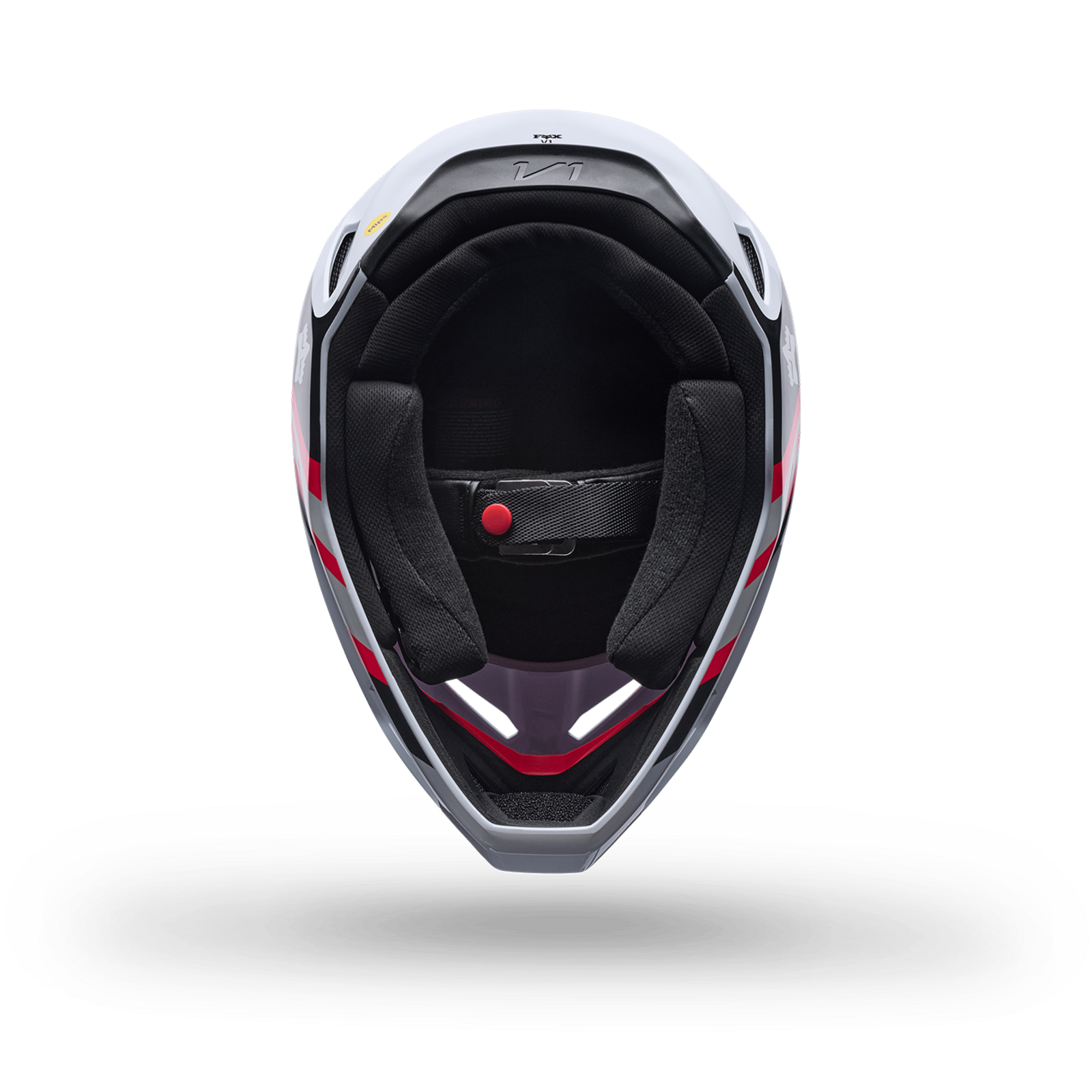 Fox Racing Yth V1 Draft Helmet in MEHRFARBIG