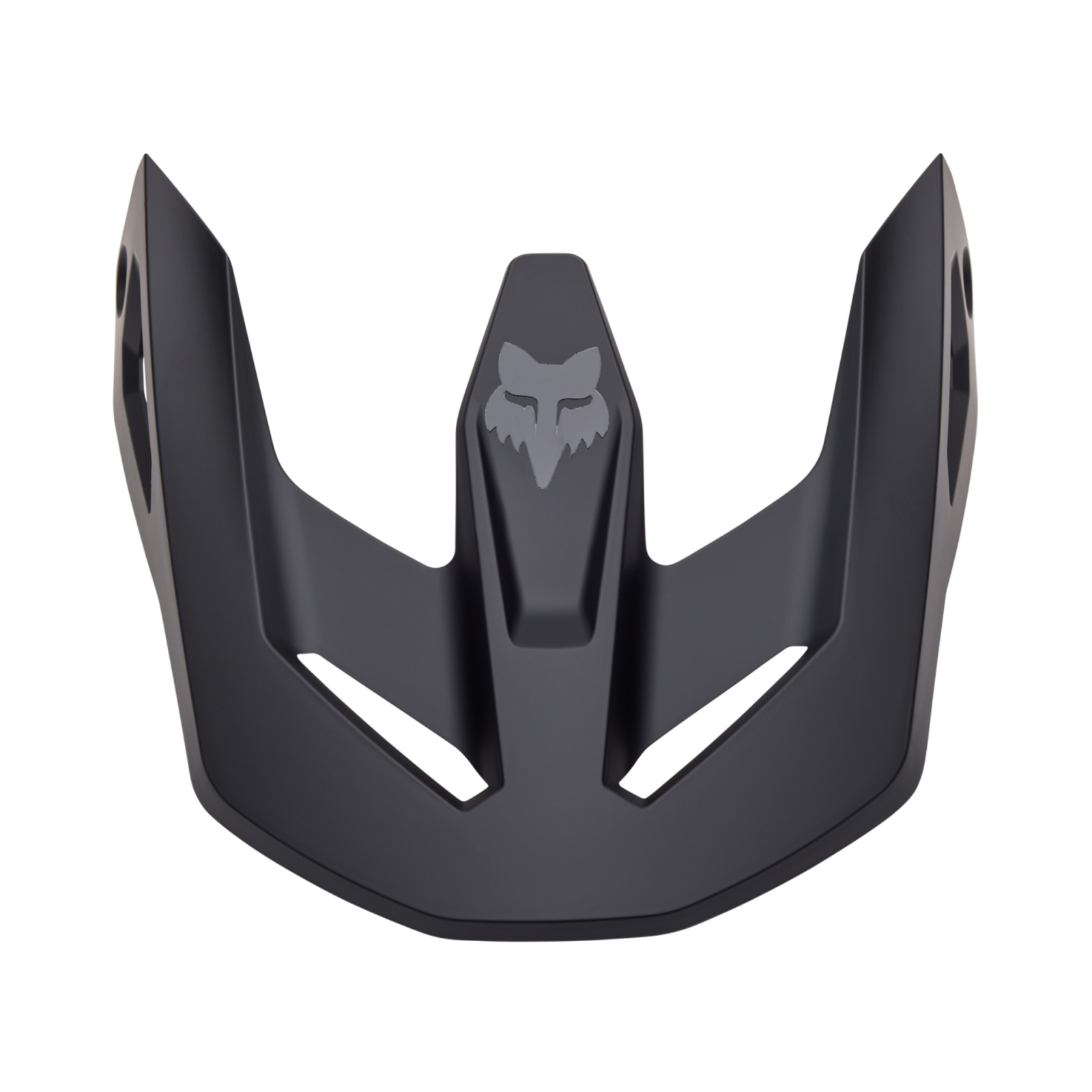 Fox Racing V1 Helmet Visor - Solid in SCHWARZ